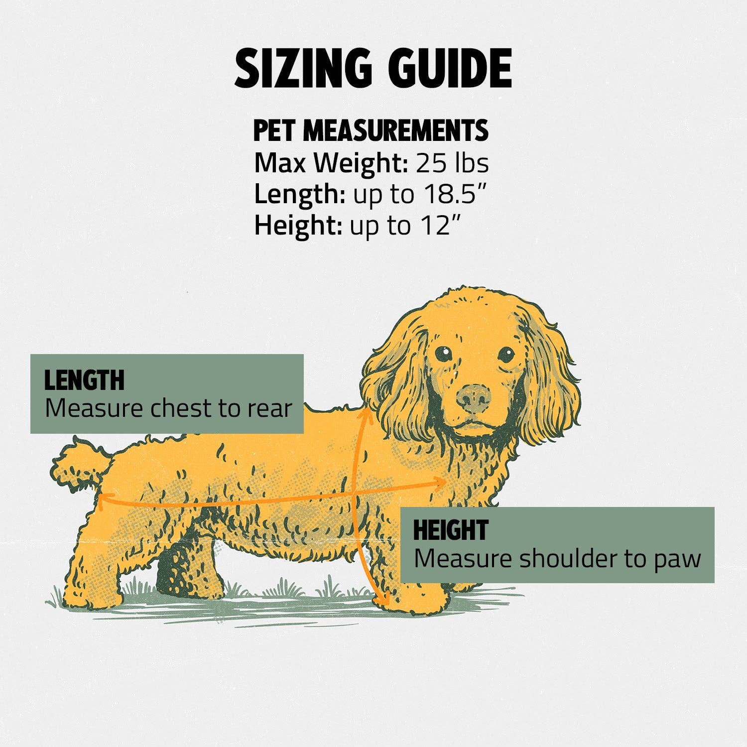 ROVERLUND - READY-FOR-ADVENTURE PET BACKPACK: CAMO / ORANGE - UP TO 25LBS