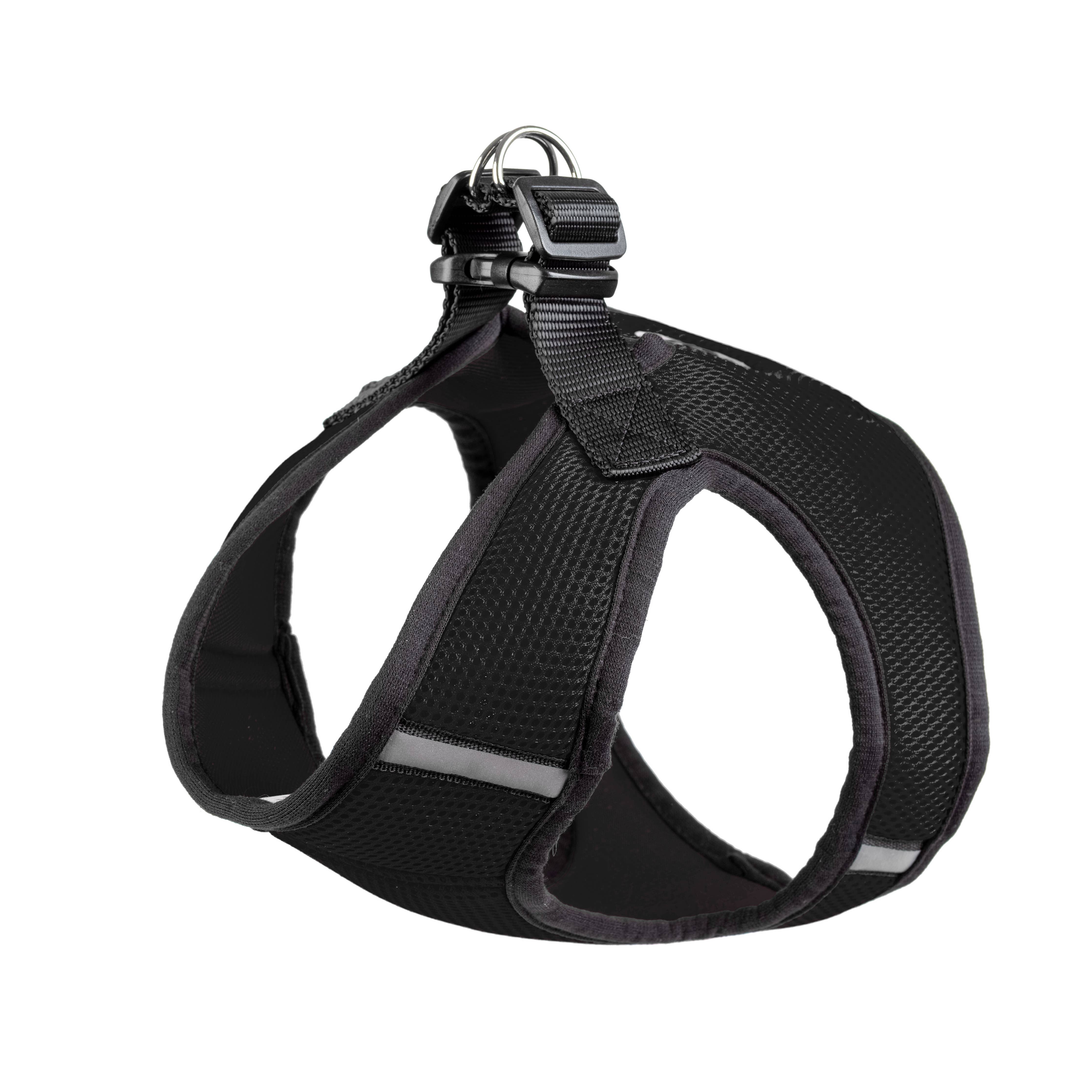 Huxley & Kent - Hudson Harness Black: XXS (2-6lbs)