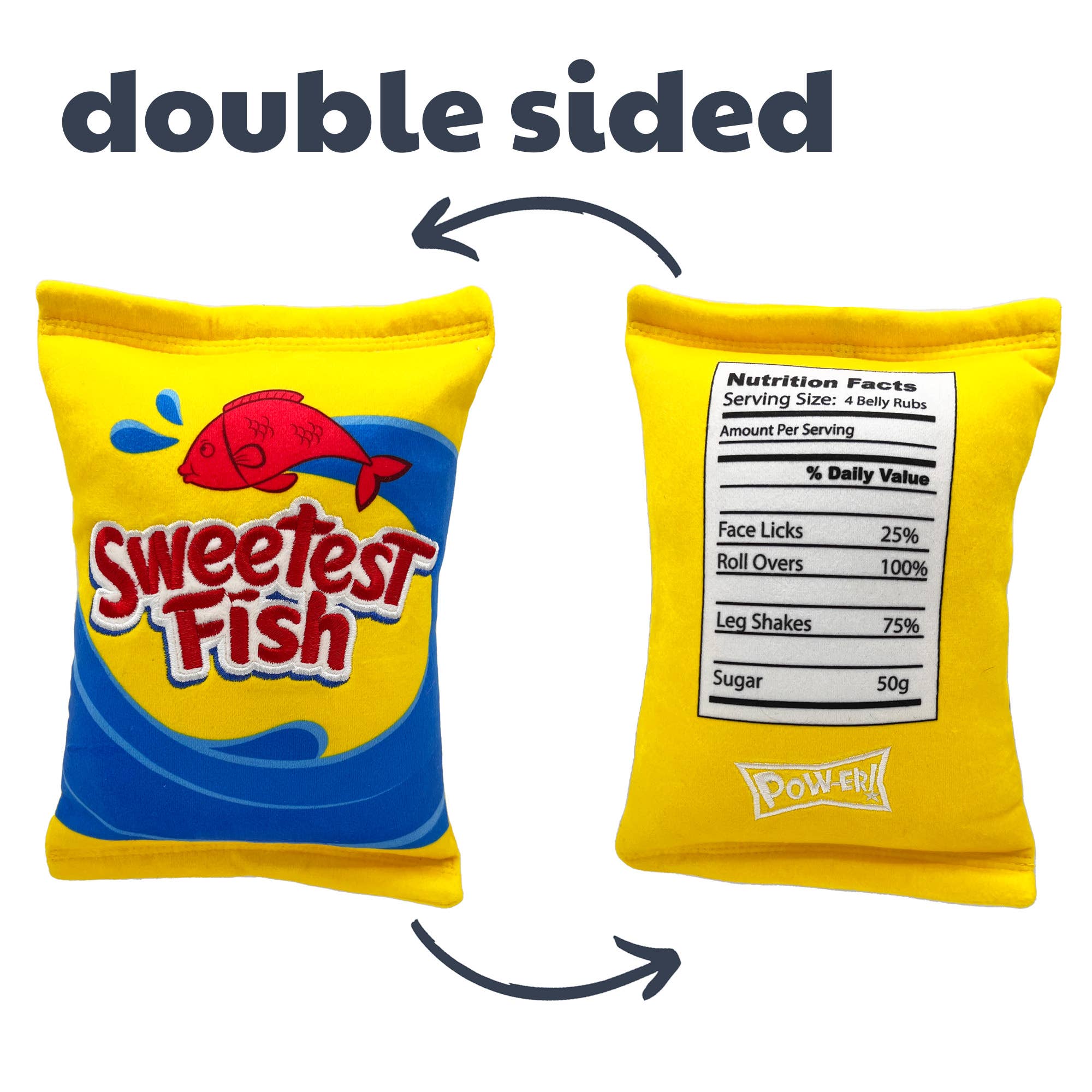 Huxley & Kent - Sweetest Fish (Double Sided) For Dogs: Small