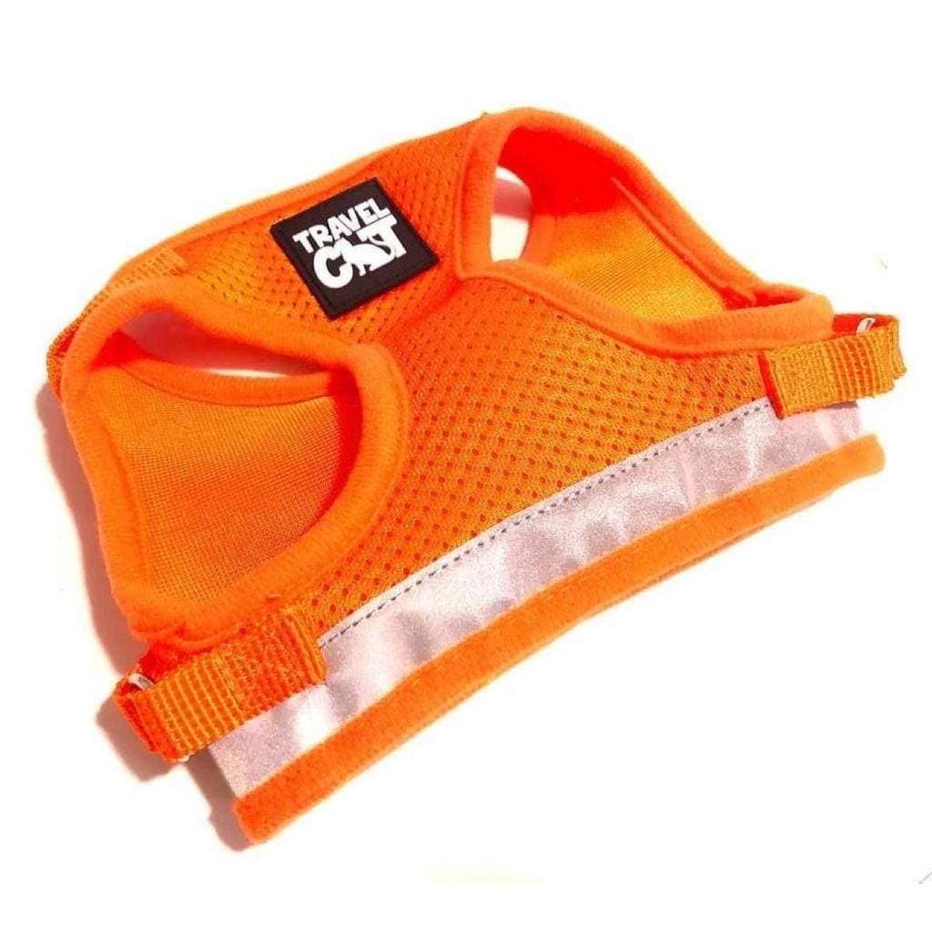 Travel Cat | Your Cat Backpack - "The True Adventurer" Reflective Cat & Kitten Harness: Black / XS