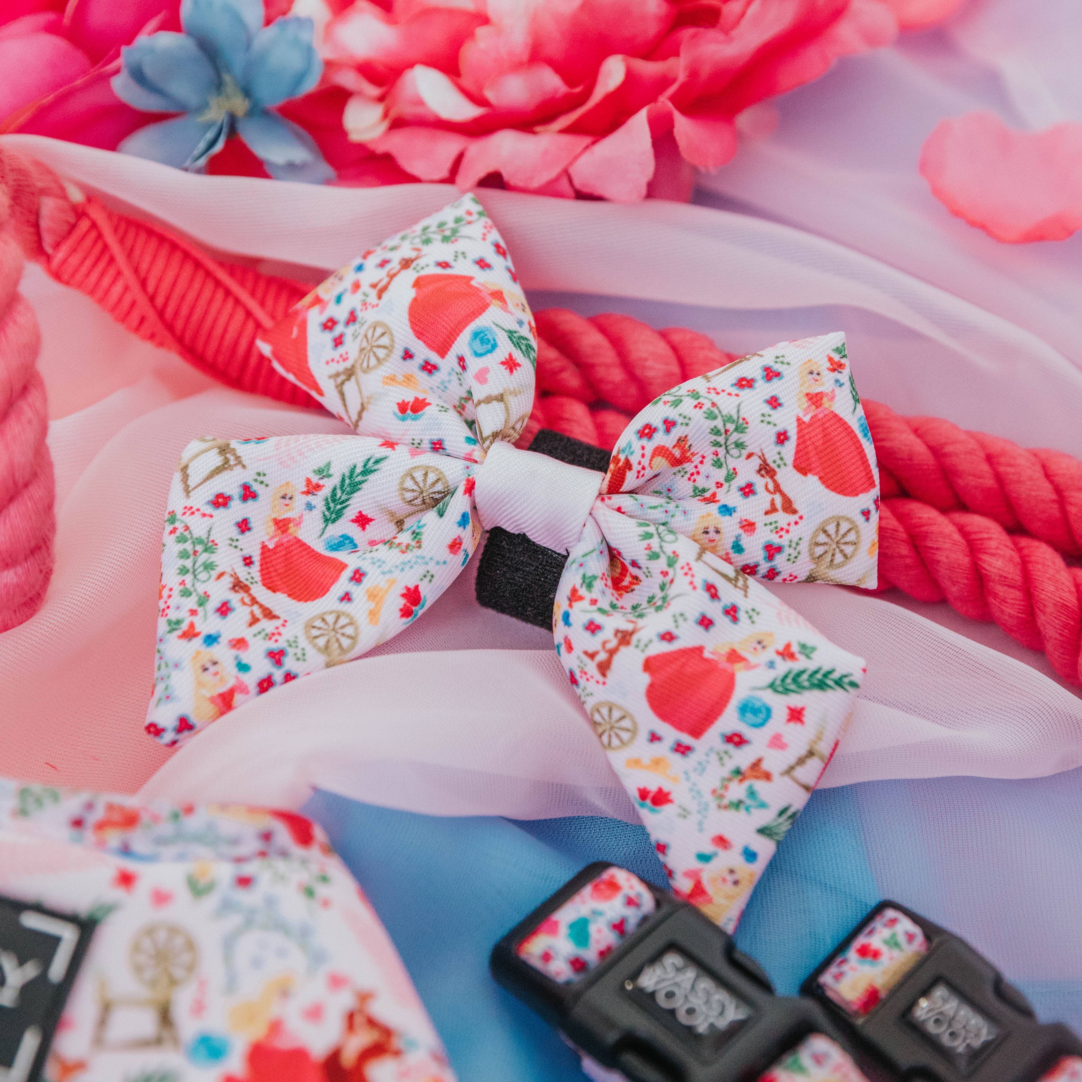 SASSY WOOF - Dog Sailor Bow - Disney's Aurora