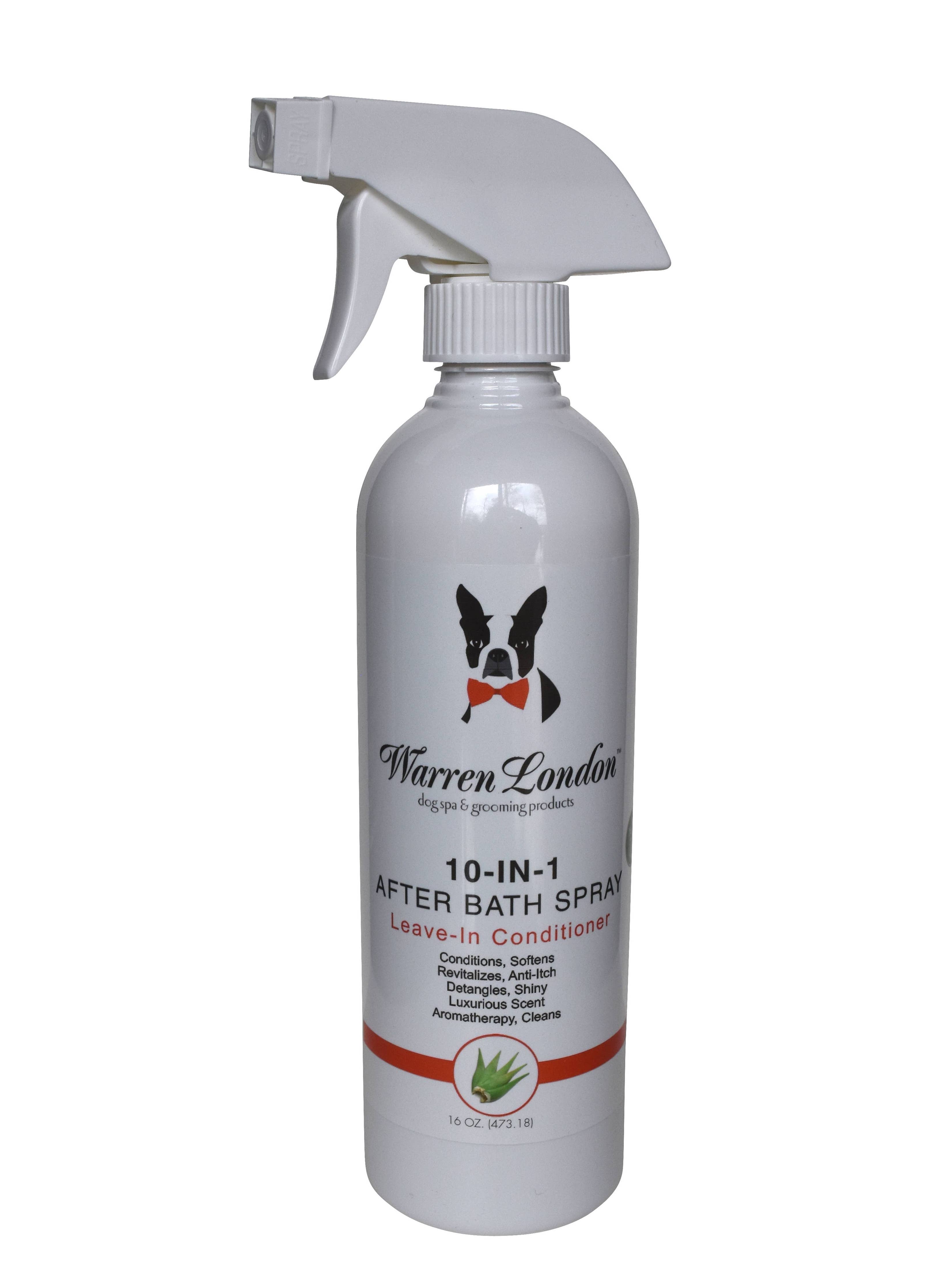 Warren London Dog Products - 10-in-1 After Bath Spray - 3 Sizes: 4oz