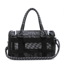 ROVERLUND - OUT-OF-OFFICE PET CARRIER PRO EDITION: BLACK CAMO / BLACK / LARGE - UP TO 25LBS