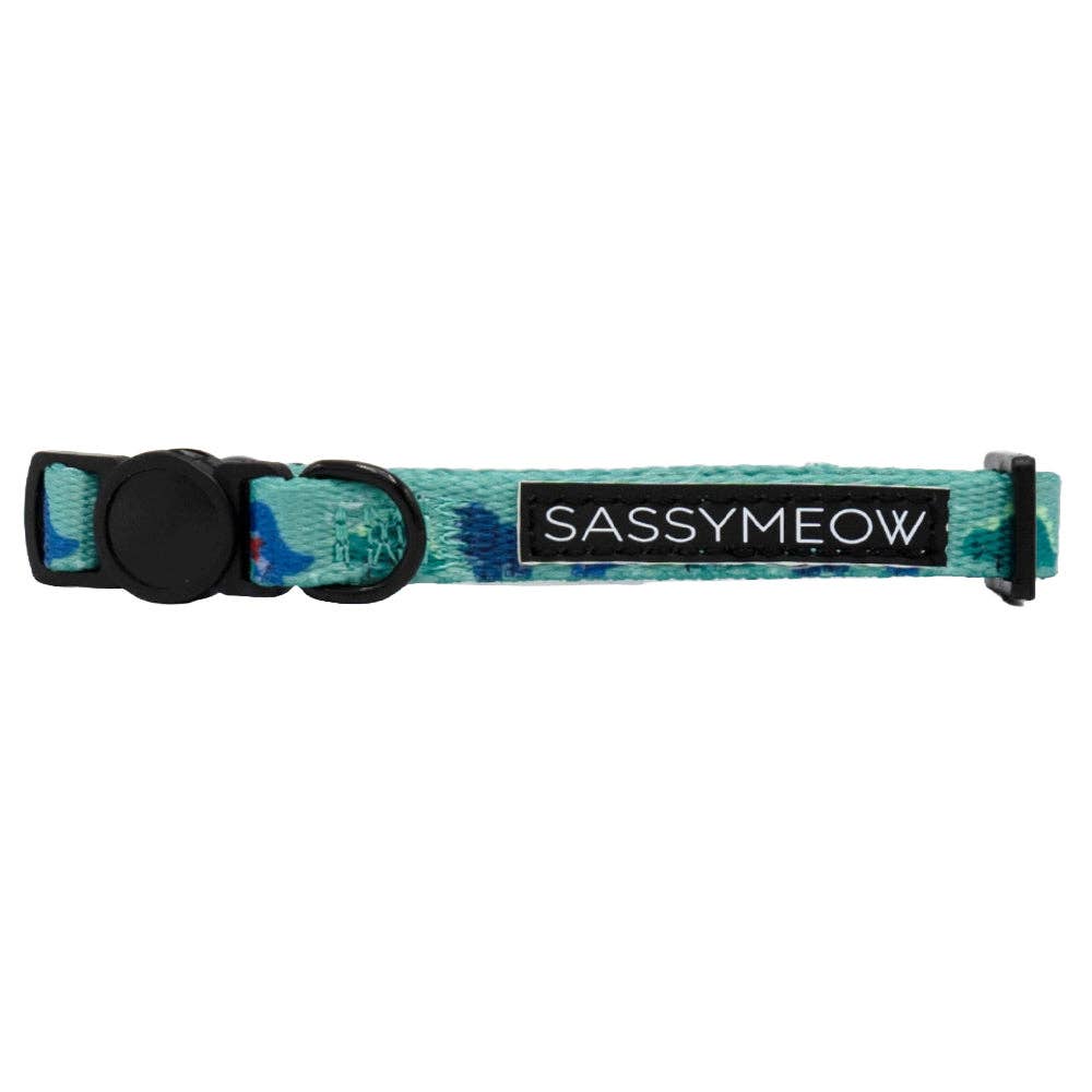 SASSY WOOF - Cat Collar - Dino Darling: Small