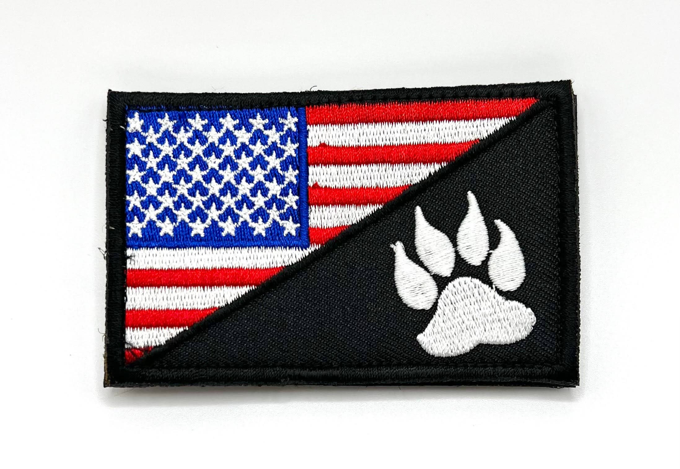 DOGWORX, LLC - Velcro Patches - Patriotic