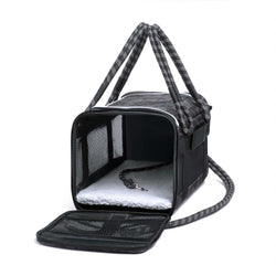 ROVERLUND - OUT-OF-OFFICE PET CARRIER PRO EDITION: CAMO / MAGENTA / LARGE - UP TO 25LBS