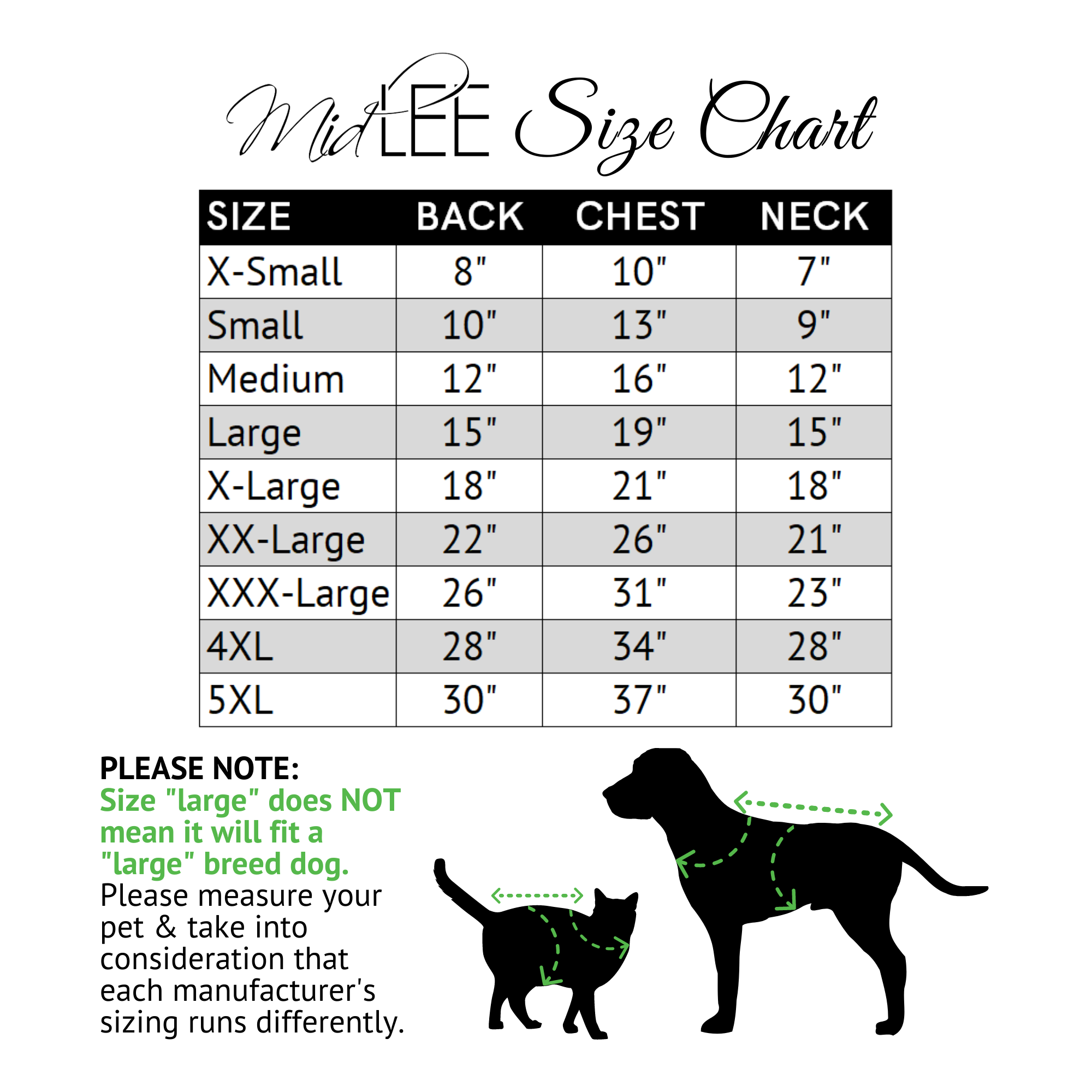 Midlee Designs - Midlee Salt & Pepper Dog Costume: Medium - 12" / Salt