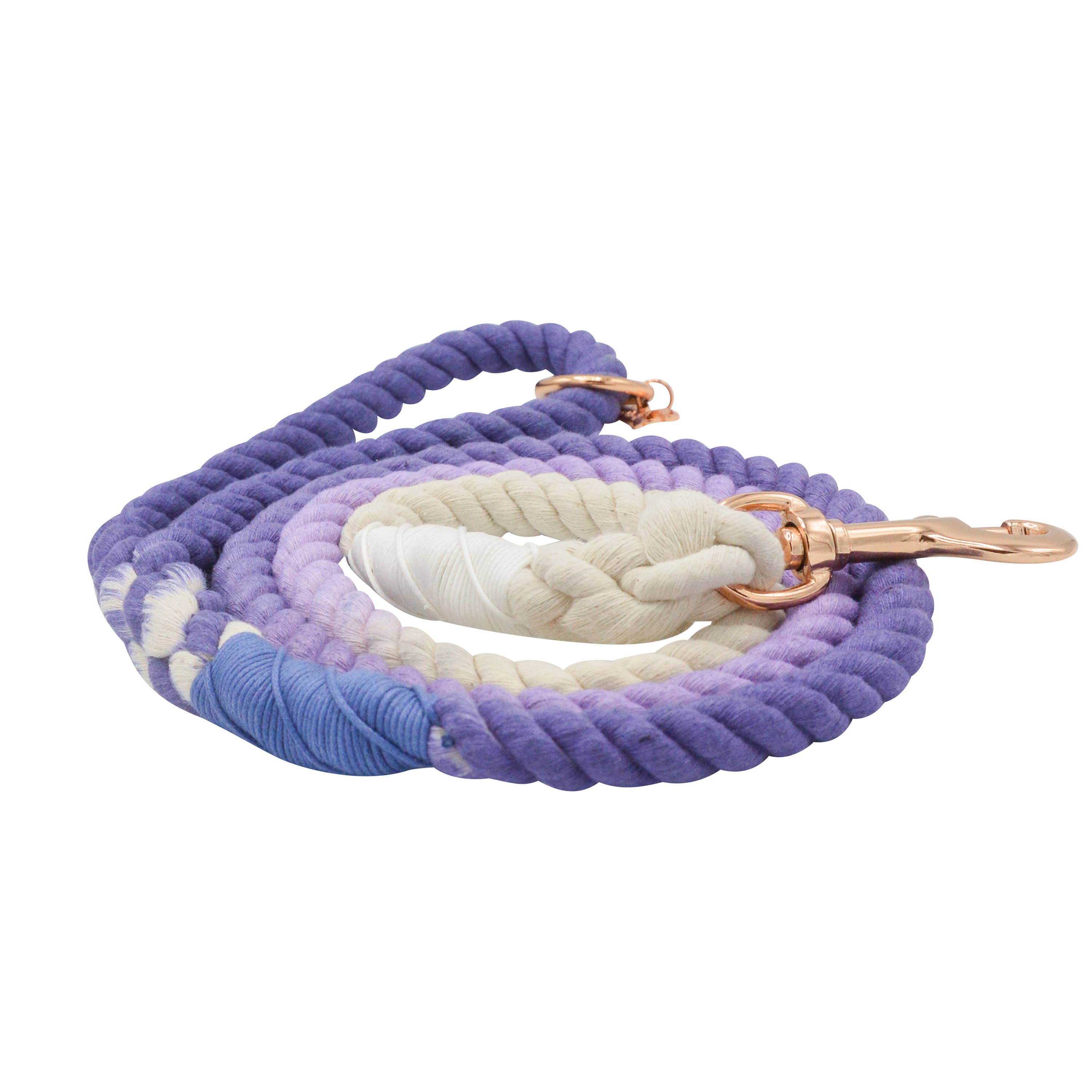 SASSY WOOF - Dog Rope Leash - Ombre Purple