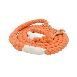 SASSY WOOF - Dog Rope Leash - Clementine