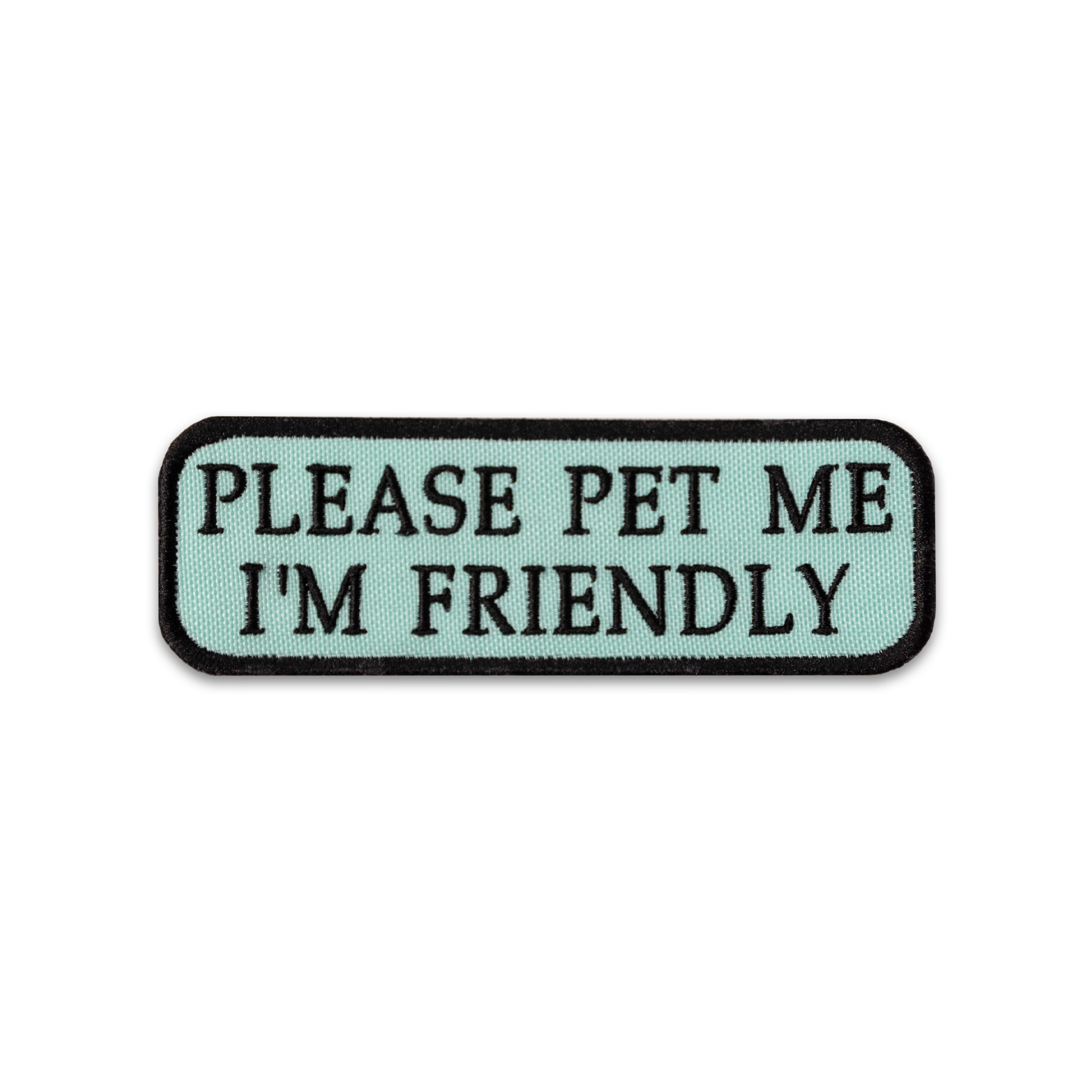 K9 Sport Sack - Assorted Patches: Please Pet Me - Gray - 2x6 / No