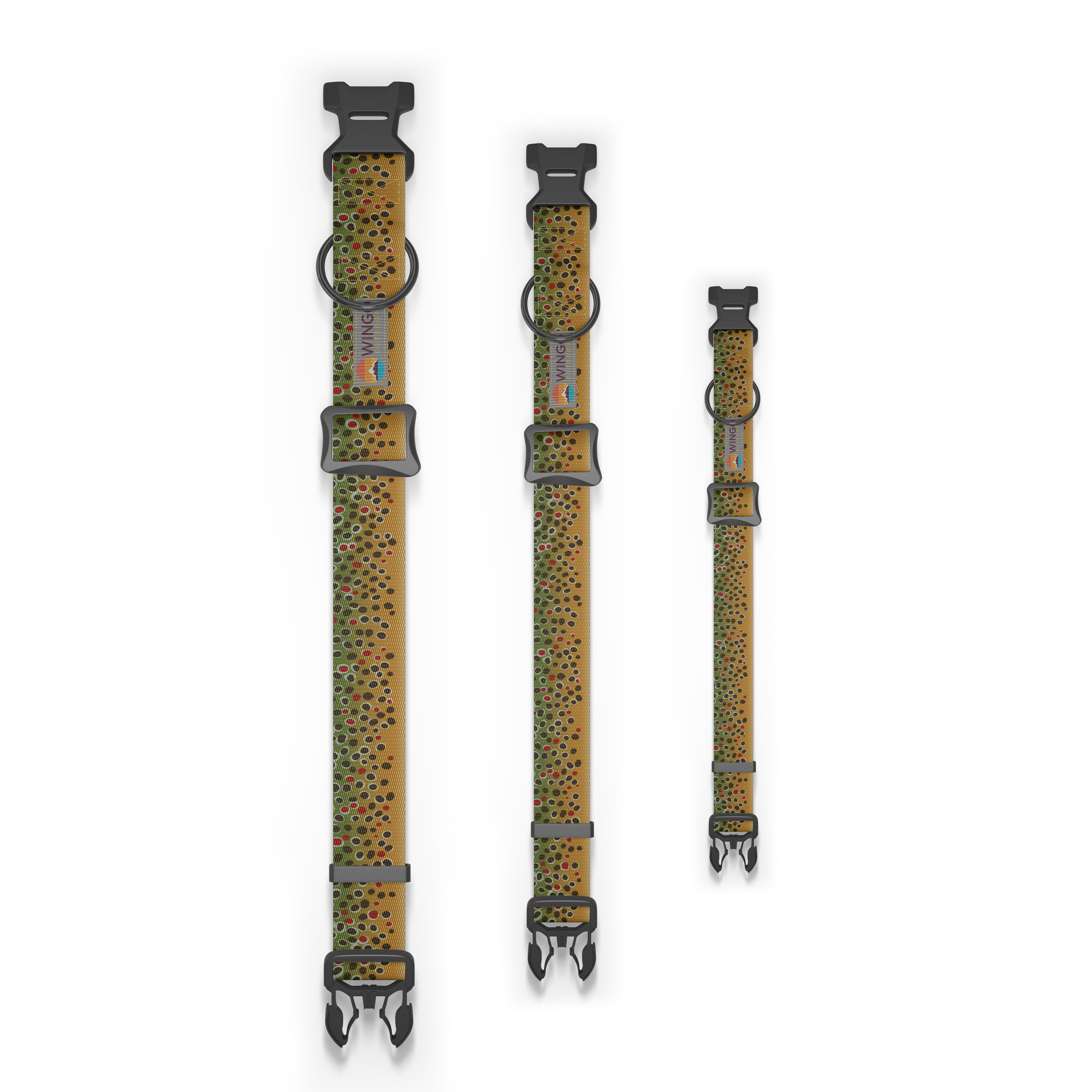 Wingo Outdoors - Coosa Dog Collar: Medium / Baja Bars