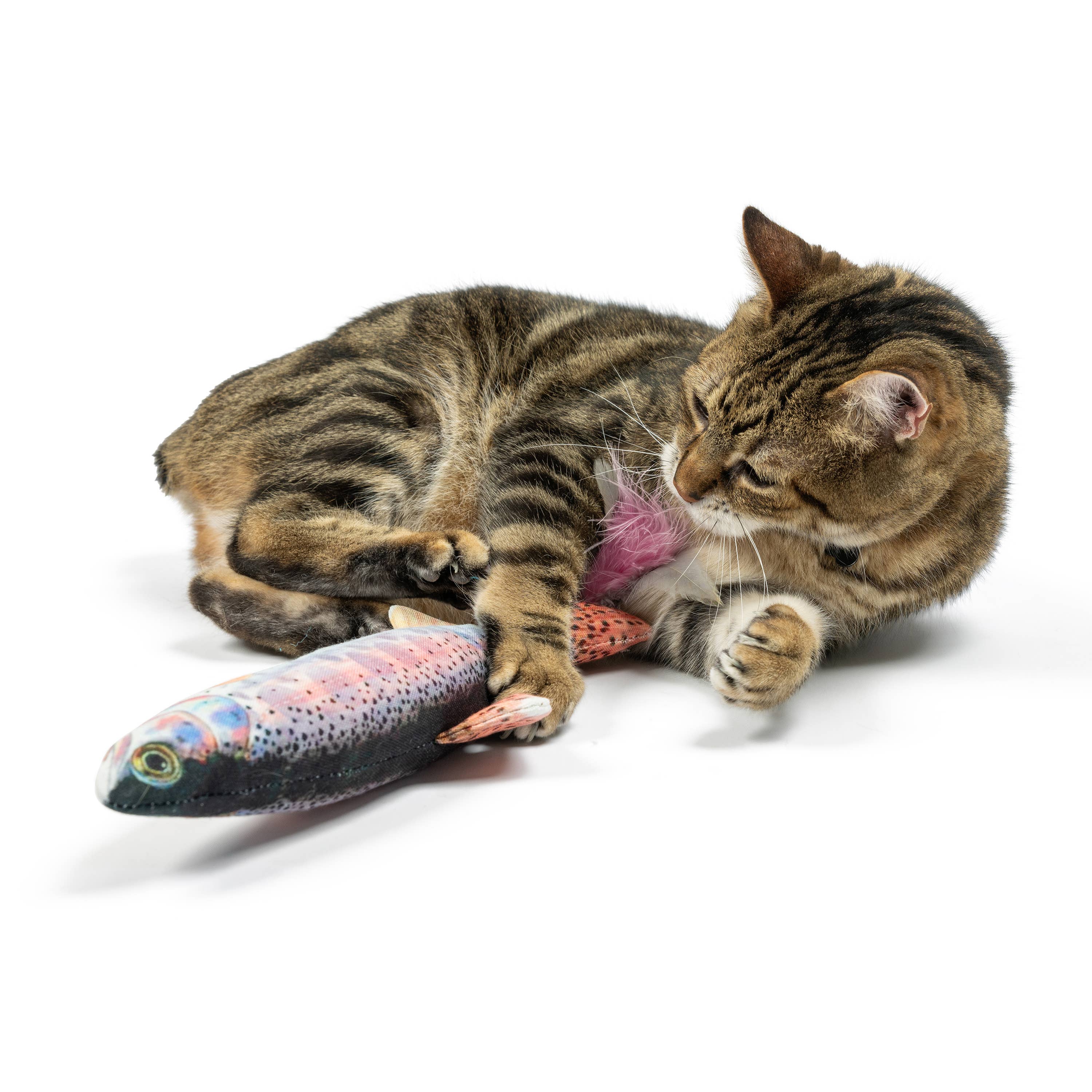 Huxley & Kent - Rainbow Trout Kicker Cat Toy: One Size