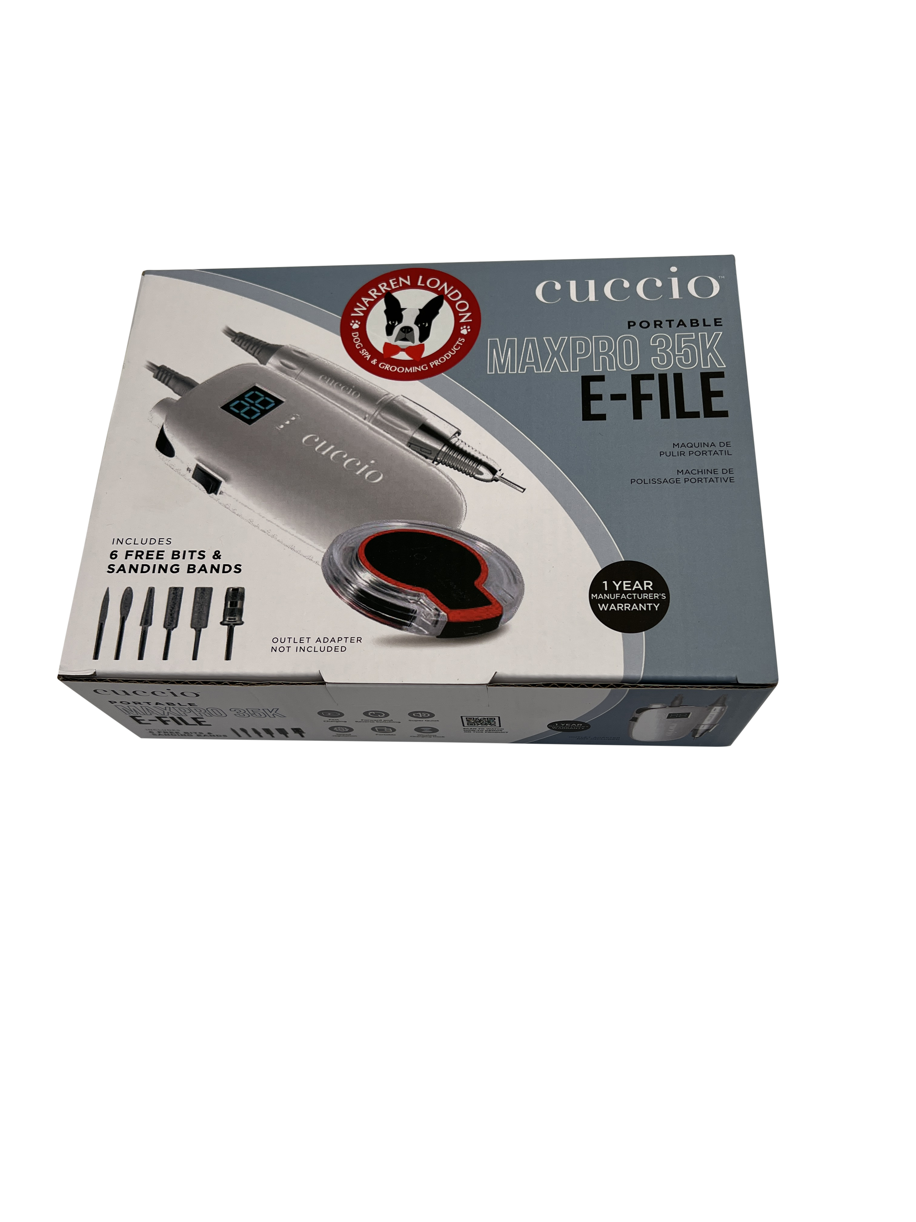 Warren London Dog Products - Warren London/Cuccio MaxPro Dog Nail E-File Trimmer