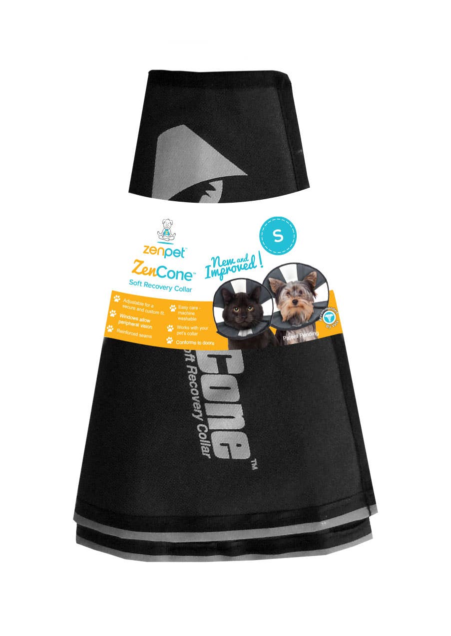 ZENPET - ZenCone - Soft Recovery Collar with Windows: Large (15-18 in.)