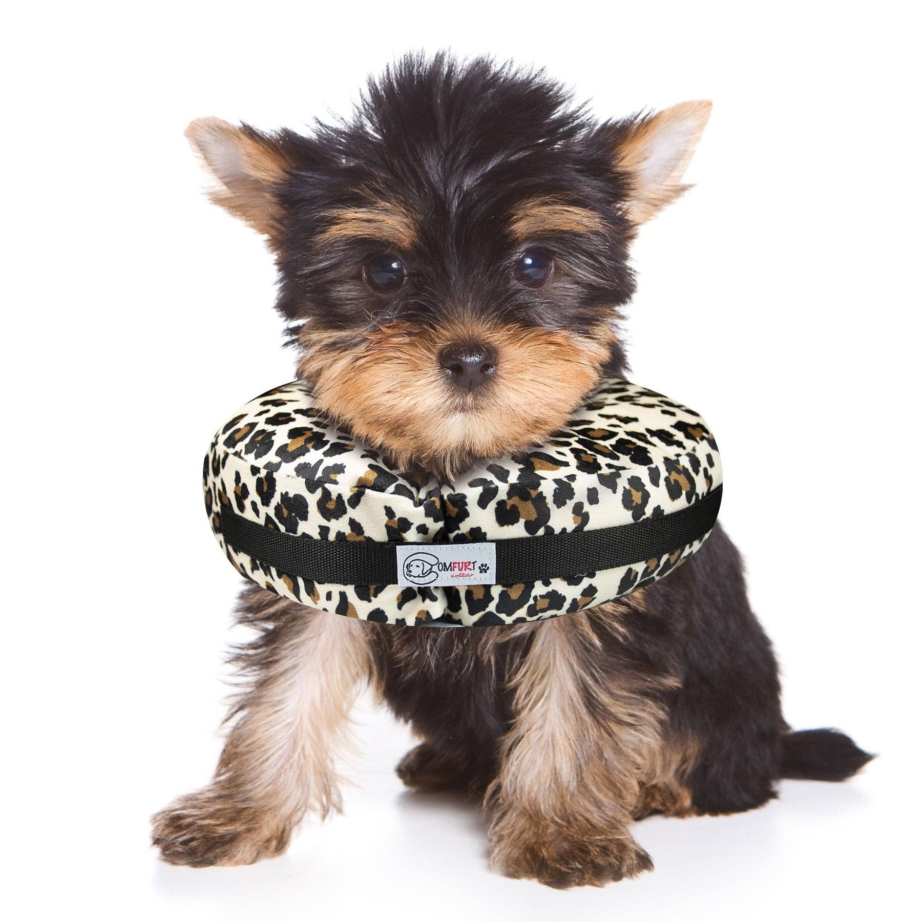 Comfurt Collar - Cheetah - Pet Recovery Collar: L