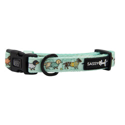 SASSY WOOF - Dog Collar - Hot Diggity Dog: XSmall