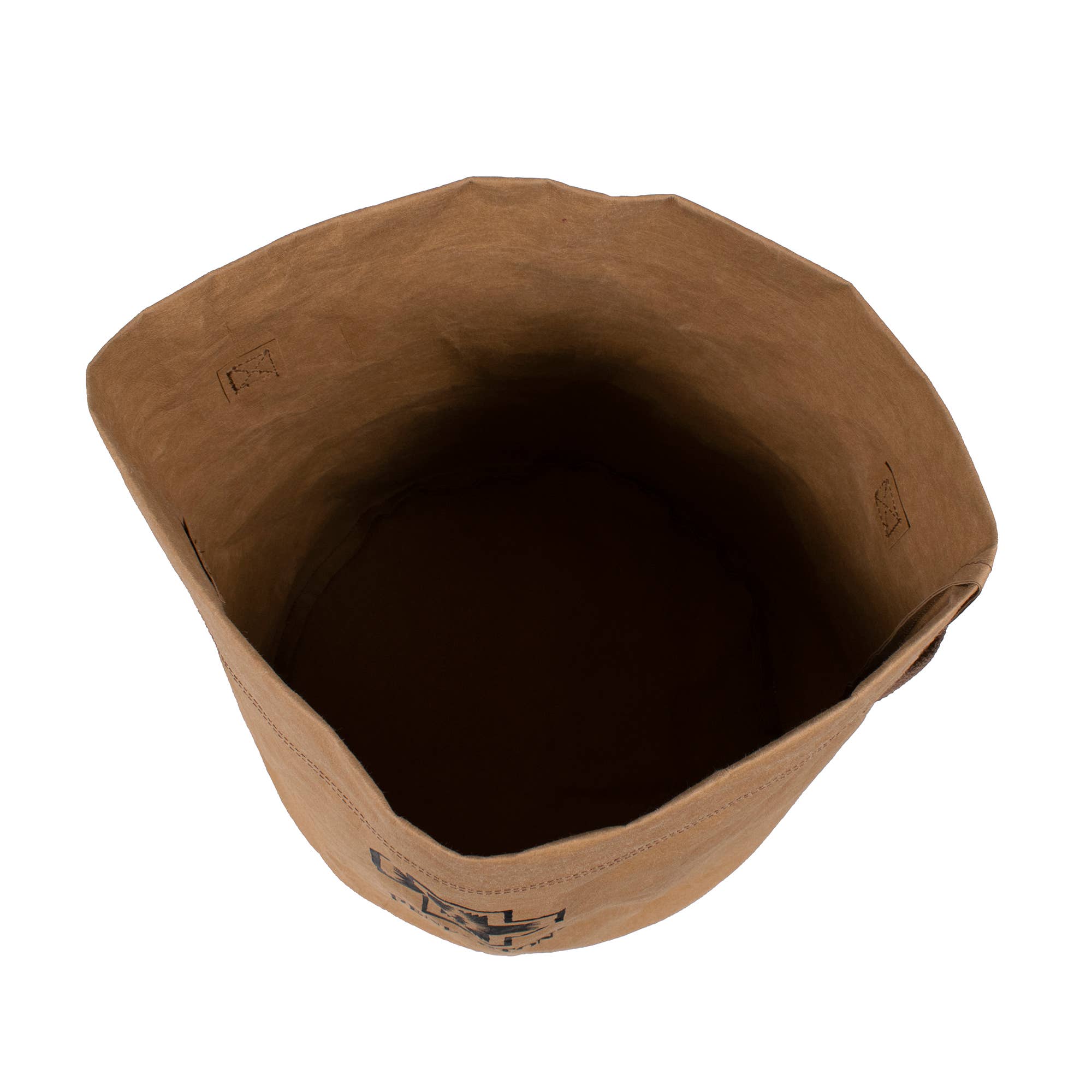 Pendleton Washable Paper Toy Bucket: Brown