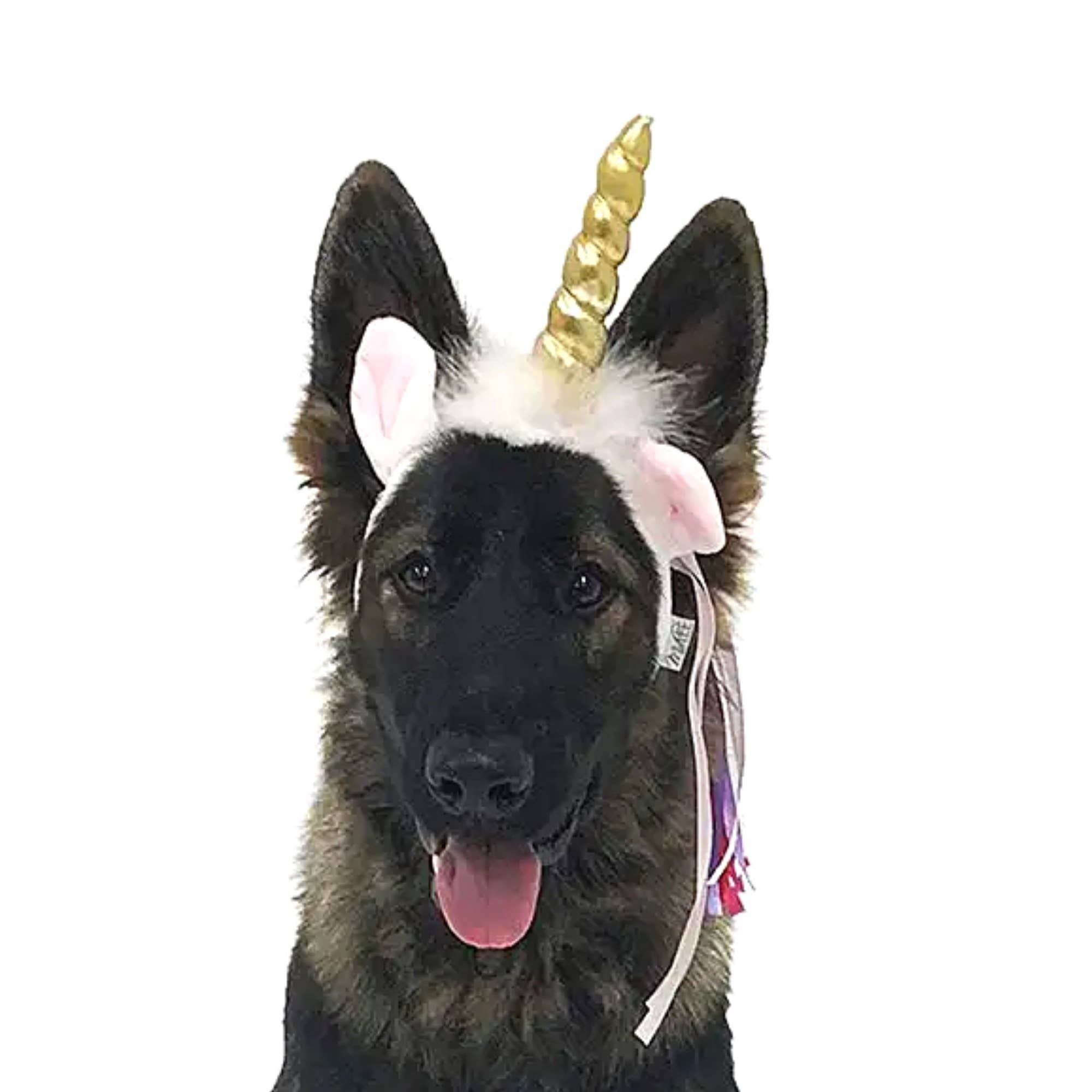 Midlee Designs - Midlee Dog Unicorn Headband Halloween Costume