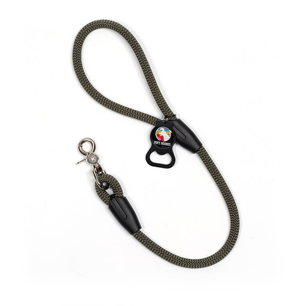 Rope Hounds - 2' Dog Traffic Lead - Greens: Scooby Van