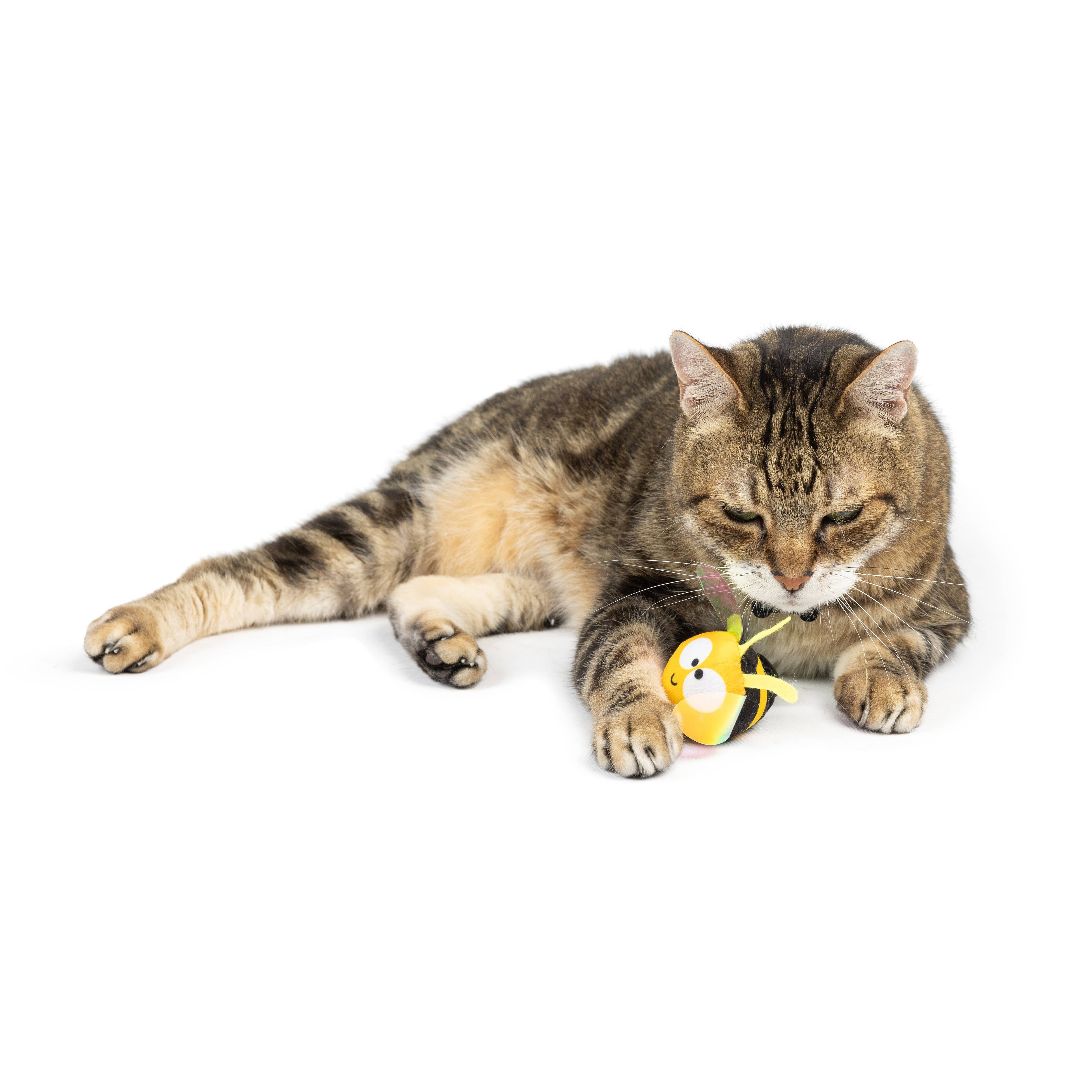 Huxley & Kent - Bumble Bee Flinger Cat Toy: One Size