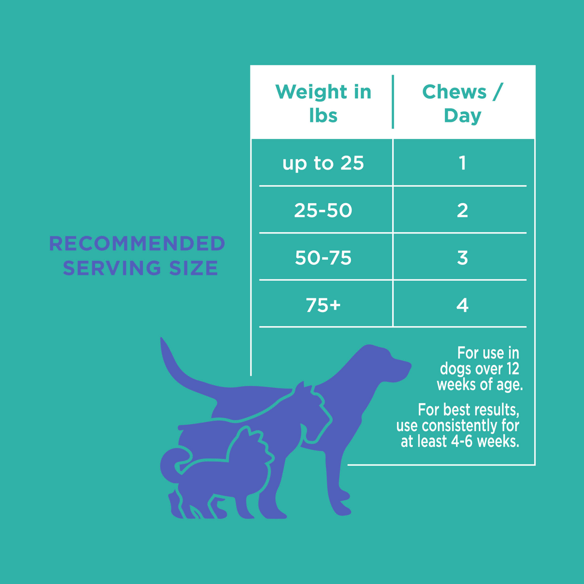 Natural Rapport - The Only Digestive Support Soft Chews Dogs Need: 120 count jar