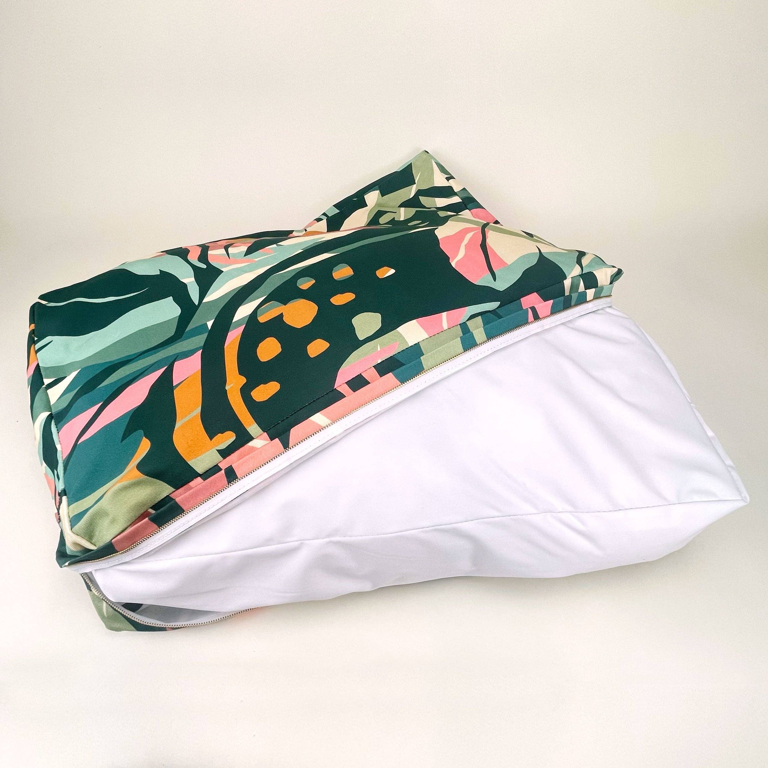 Houndstone Dog Bed - Abstract Tropics: Large