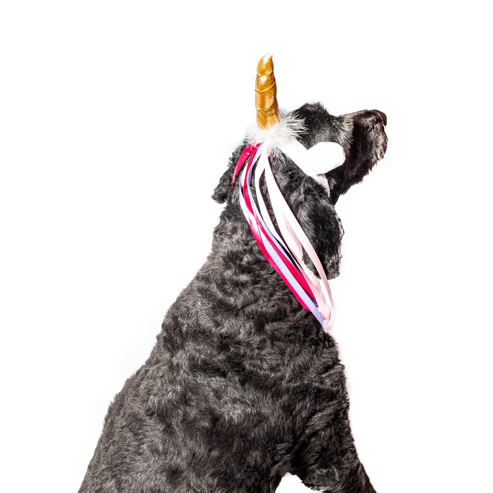 Midlee Designs - Midlee Dog Unicorn Headband Halloween Costume