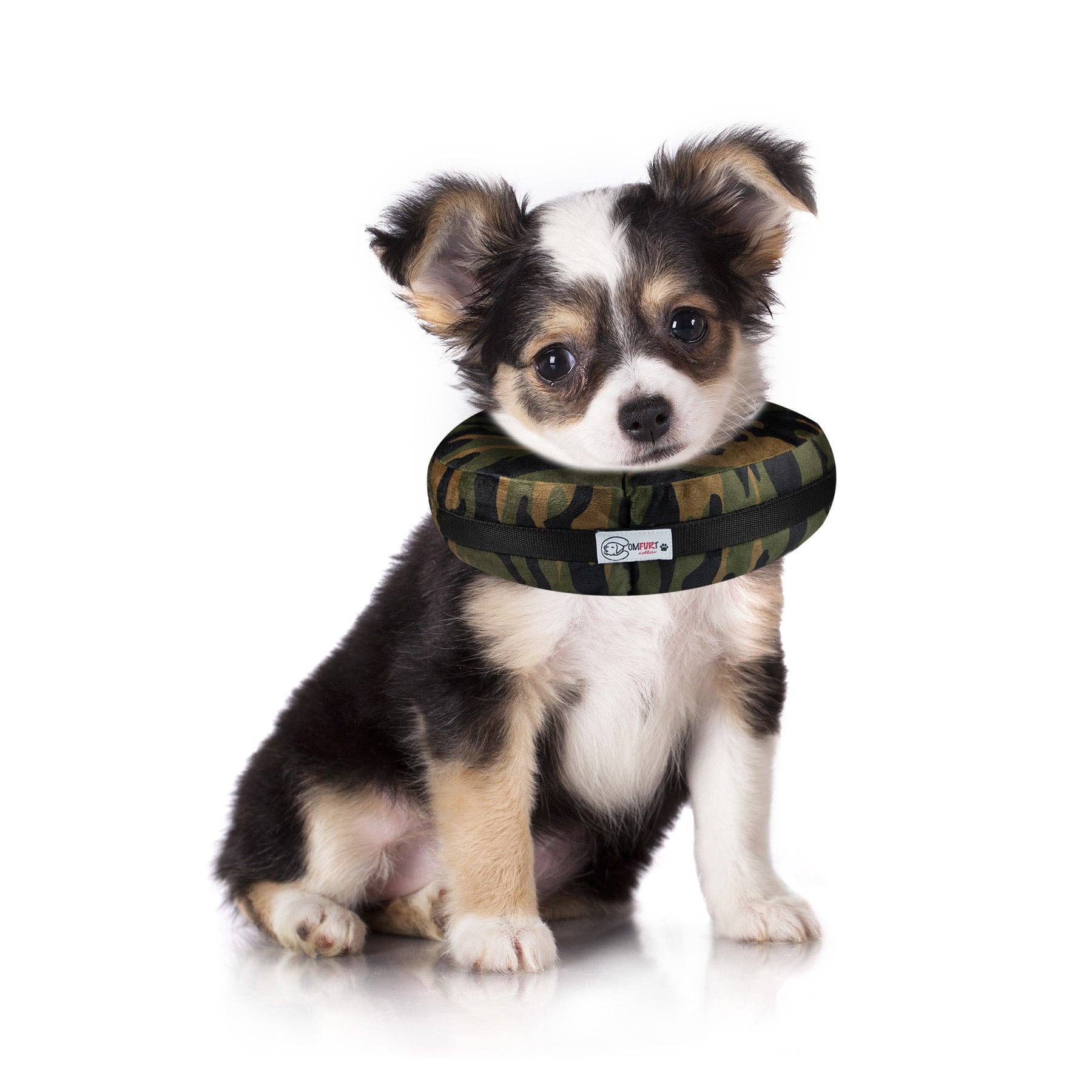 Comfurt Collar - Camo - Pet Recovery Collar: XL