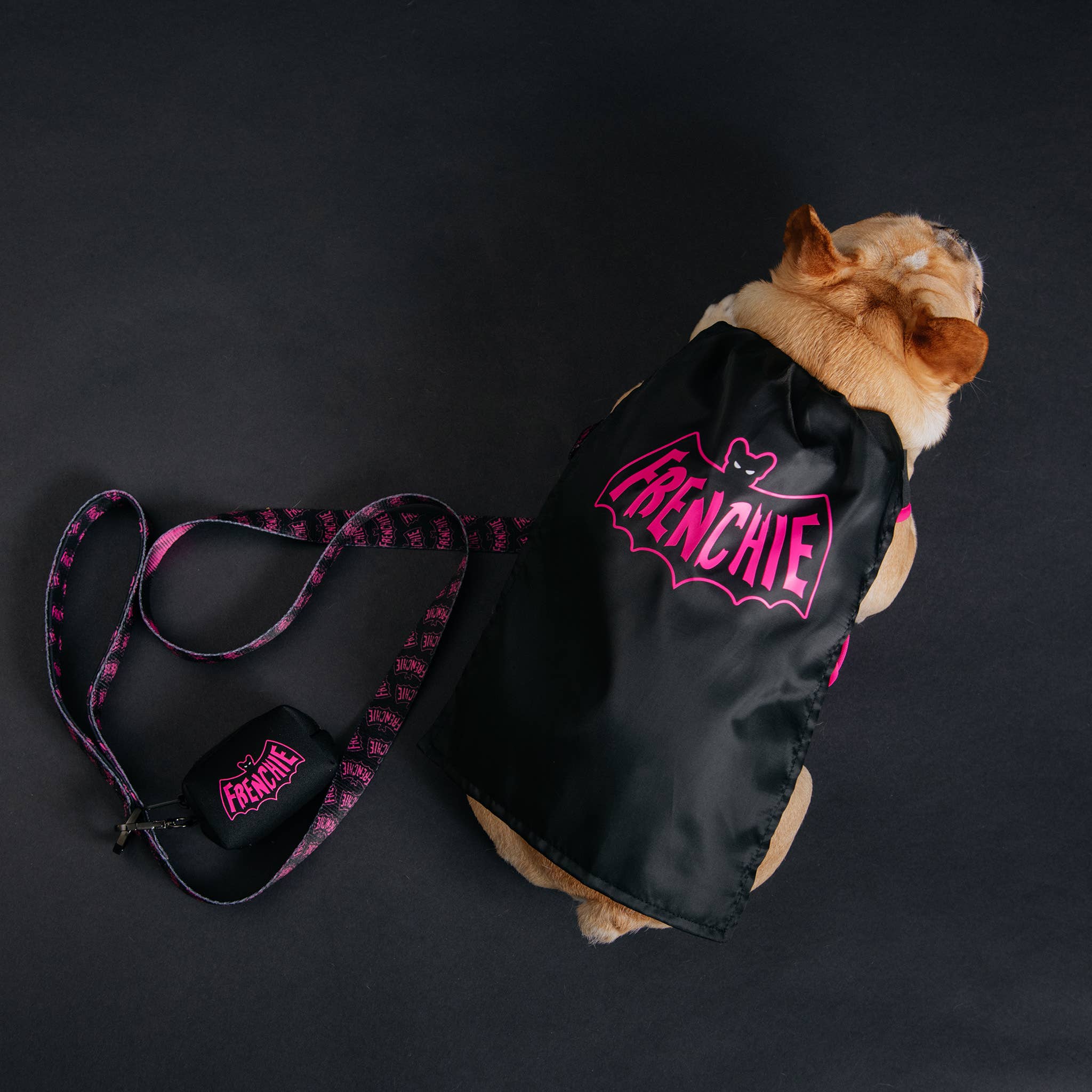 Frenchie - Frenchie Poo Bag Holder - Super Pig (Pink)