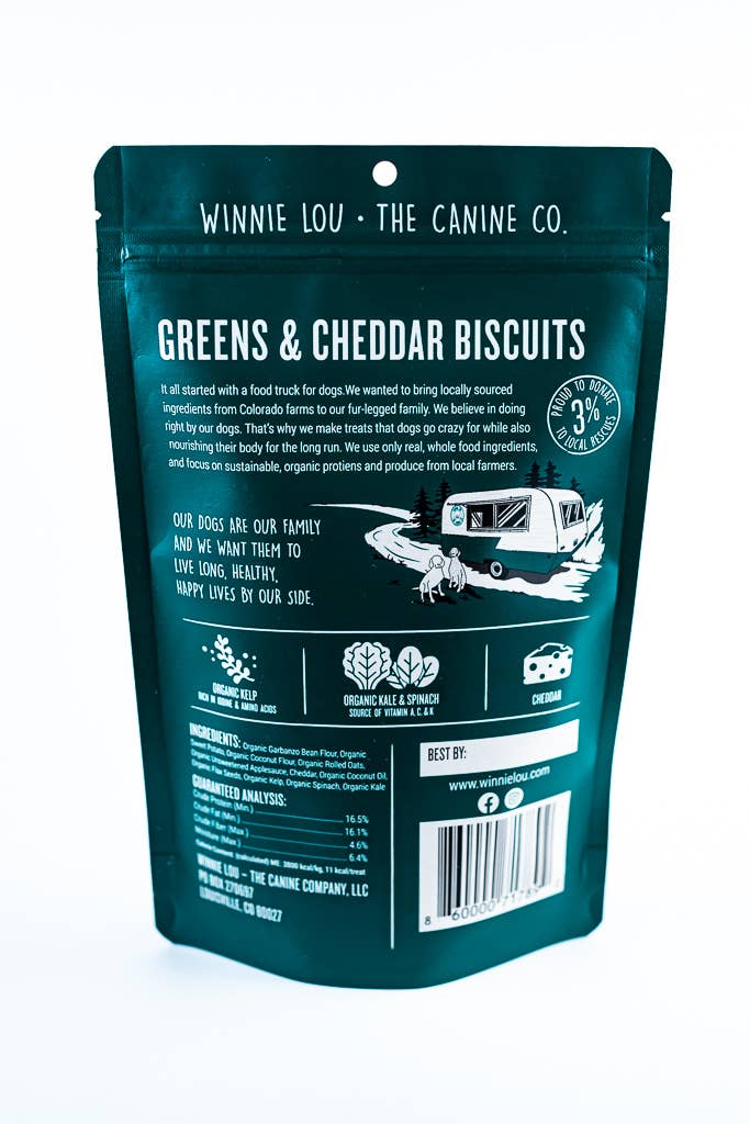 Winnie Lou - The Canine Co. - Greens & Cheddar Pretzels