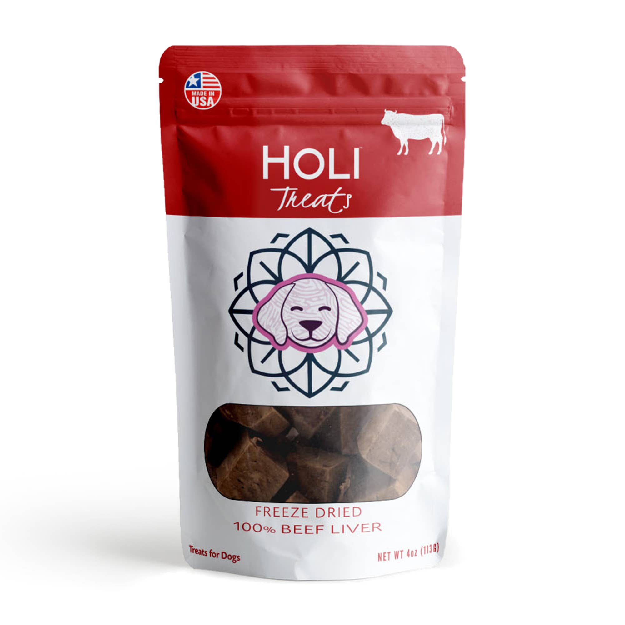 HOLI - 2 oz Beef Liver Dog Treats