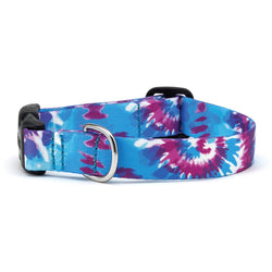 Up Country, Inc. - Tie Dye Dog Collar: XS / Narrow