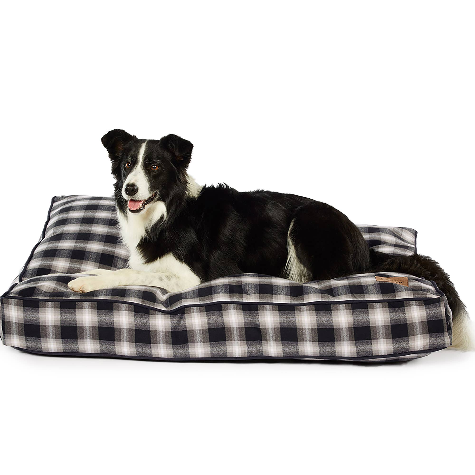 Pendleton Plaid Rectangular Pet Napper Dog Bed: XL / Grey Stewart Plaid