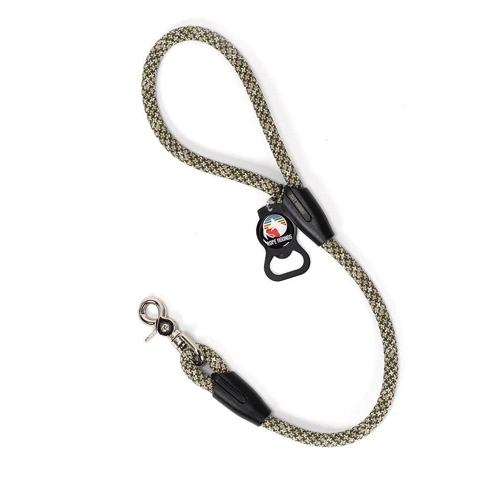 Rope Hounds - 2' Dog Traffic Lead - Neutrals: Midnight Sky