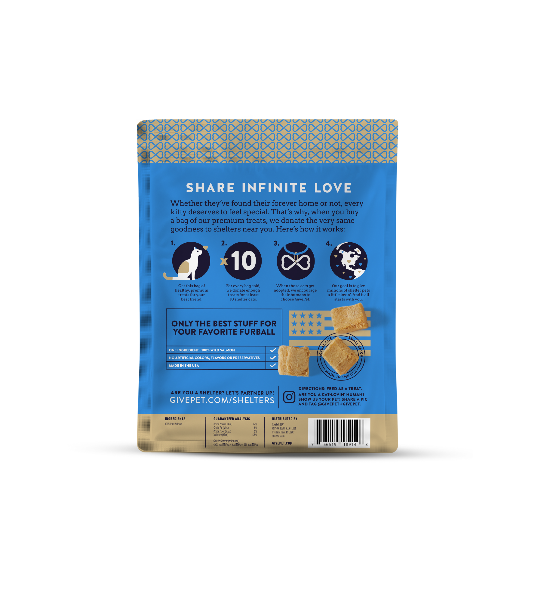 GivePet - GivePet Purrfect Cast Freeze Dried Cat Treats