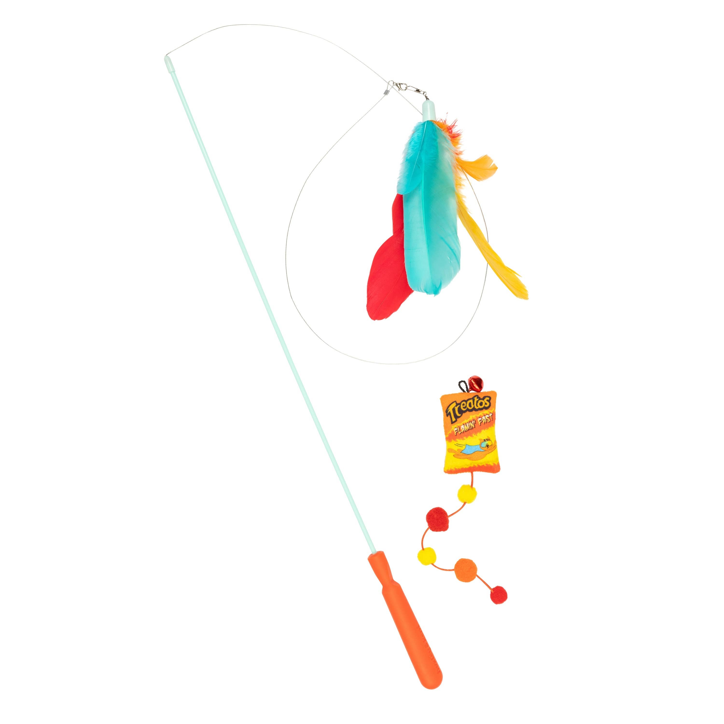 Huxley & Kent - Teaser Treatos Snacks Wand Cat Toy: One Size