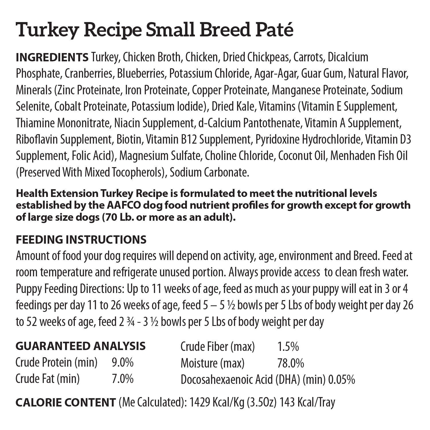 Health Extension Pet Care - Little Cups Chicken for Small Breeds Variety Pack: Chicken & Turkey Variety Pack - Small Breed 3.5oz