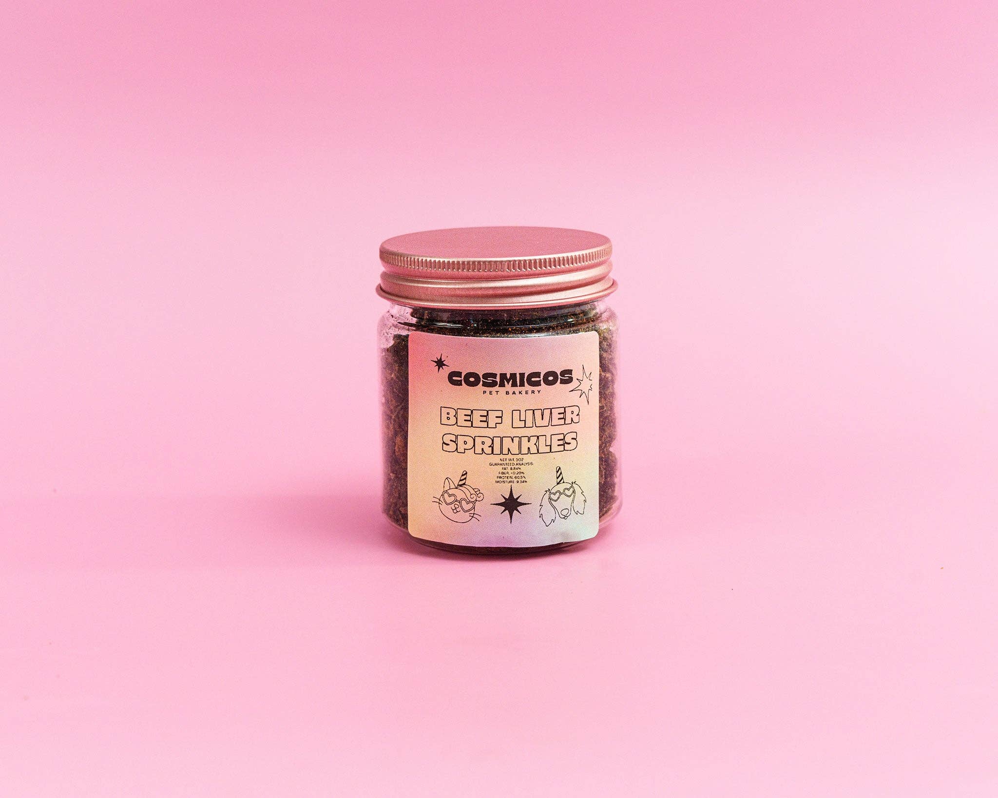 Cosmicos Pet Bakery - Beef Liver Sprinkles | Dog and Cat Treats