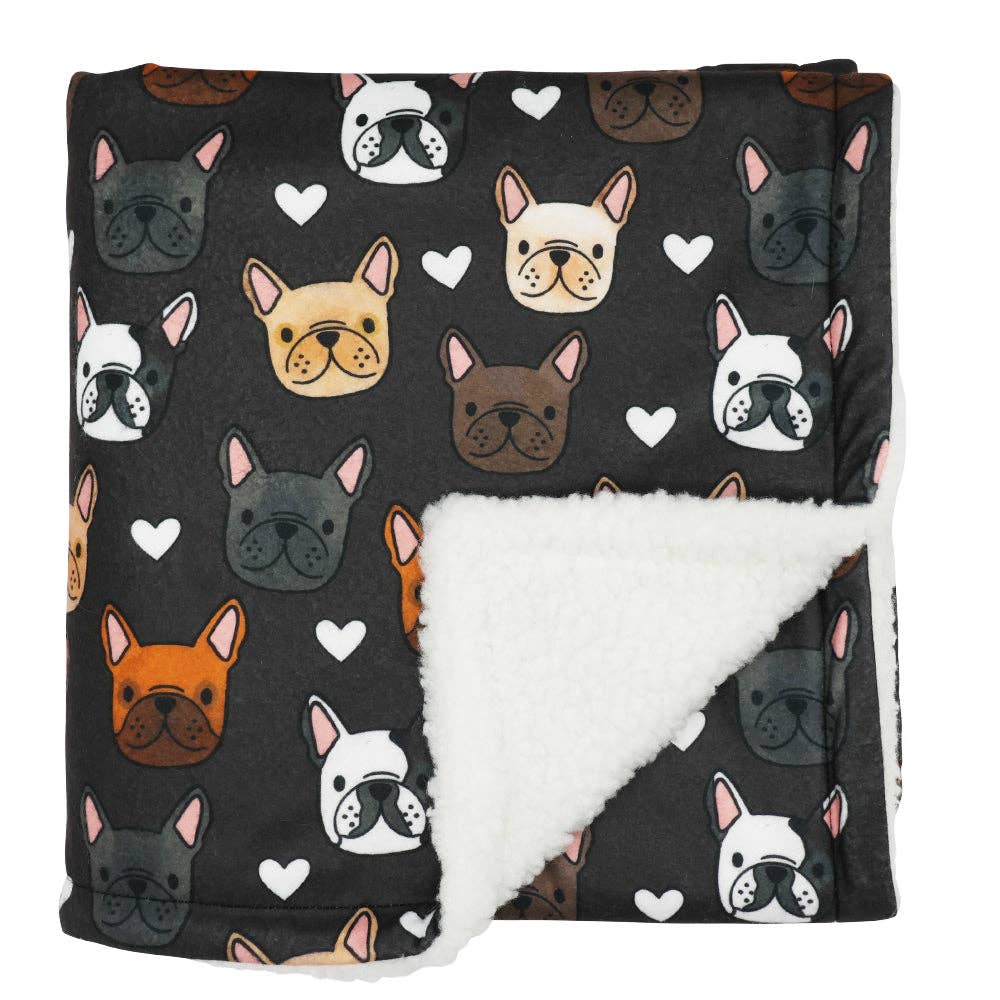 SASSY WOOF - Blanket - Fab Frenchies