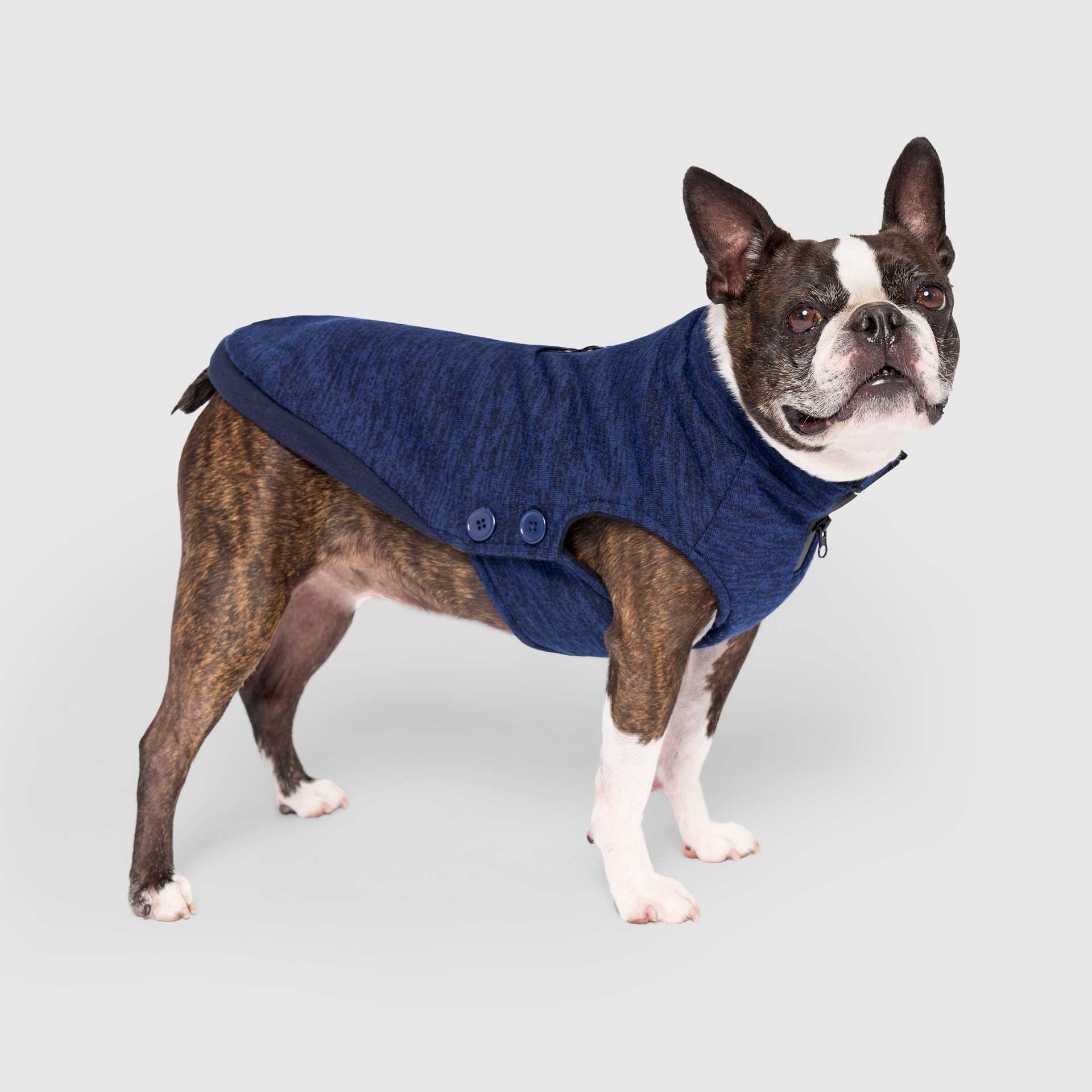 Canada Pooch - Waterproof Sweater- Dog Sweater: Gray / 8