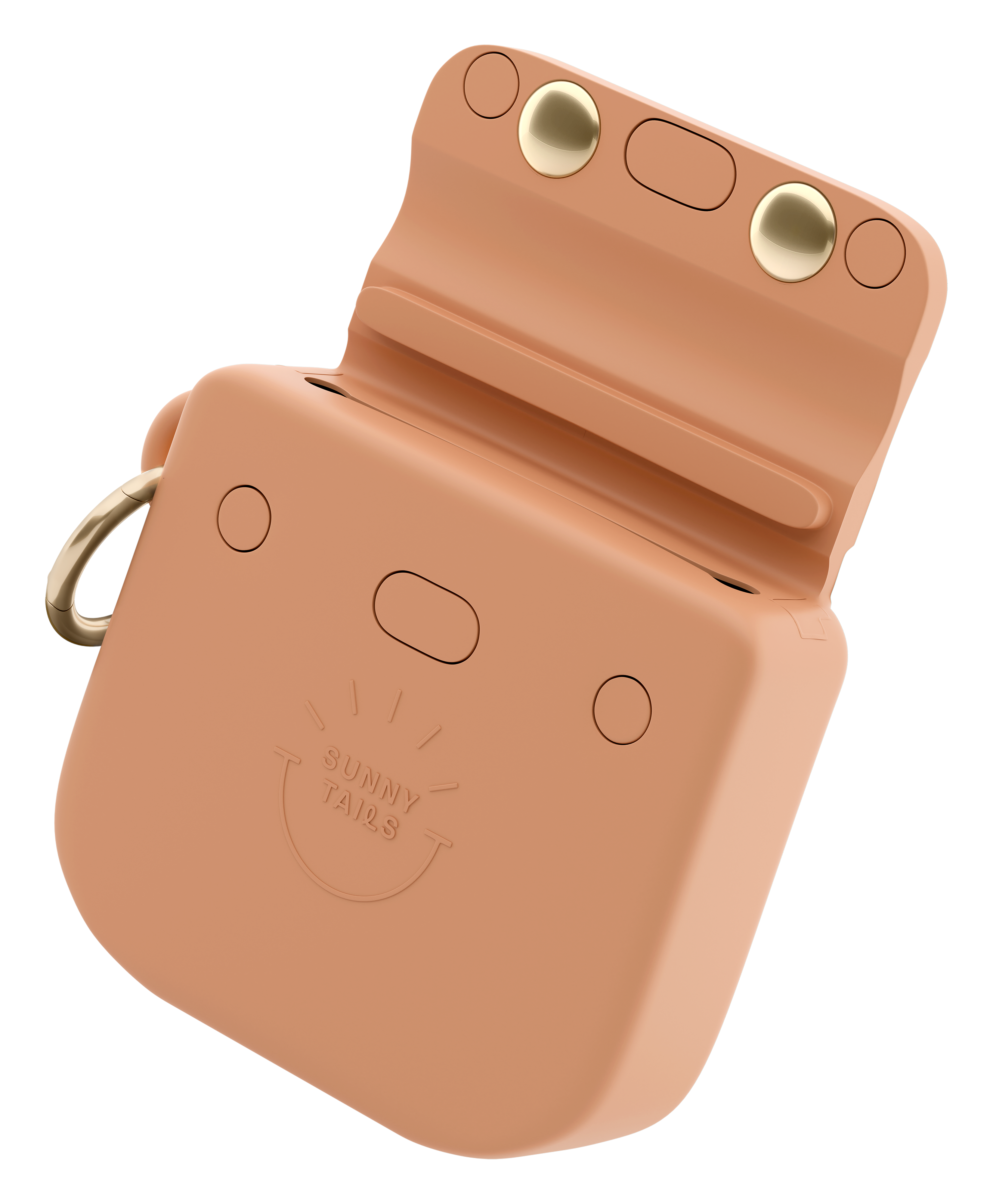 SUNNY TAILS - Chai Brown Snap Dog Treat Pouch