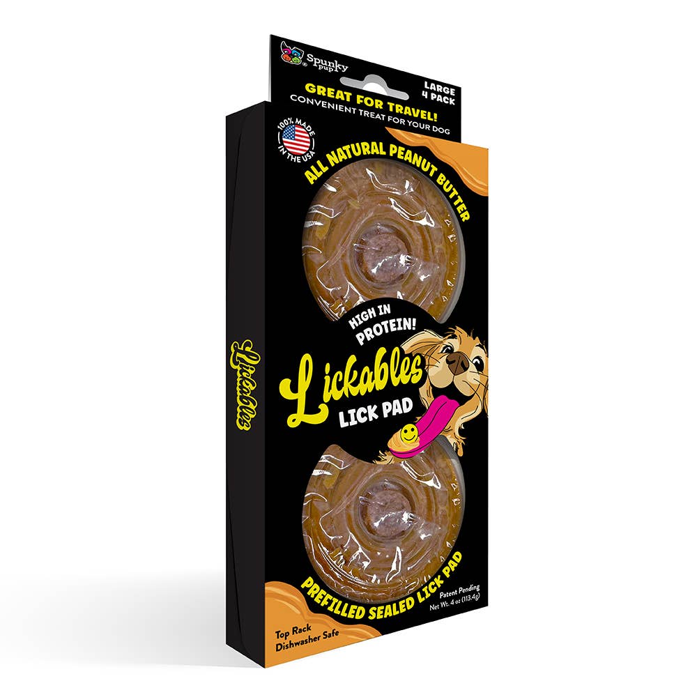 Spunky Pup Peanut Butter Filled Lick Pad