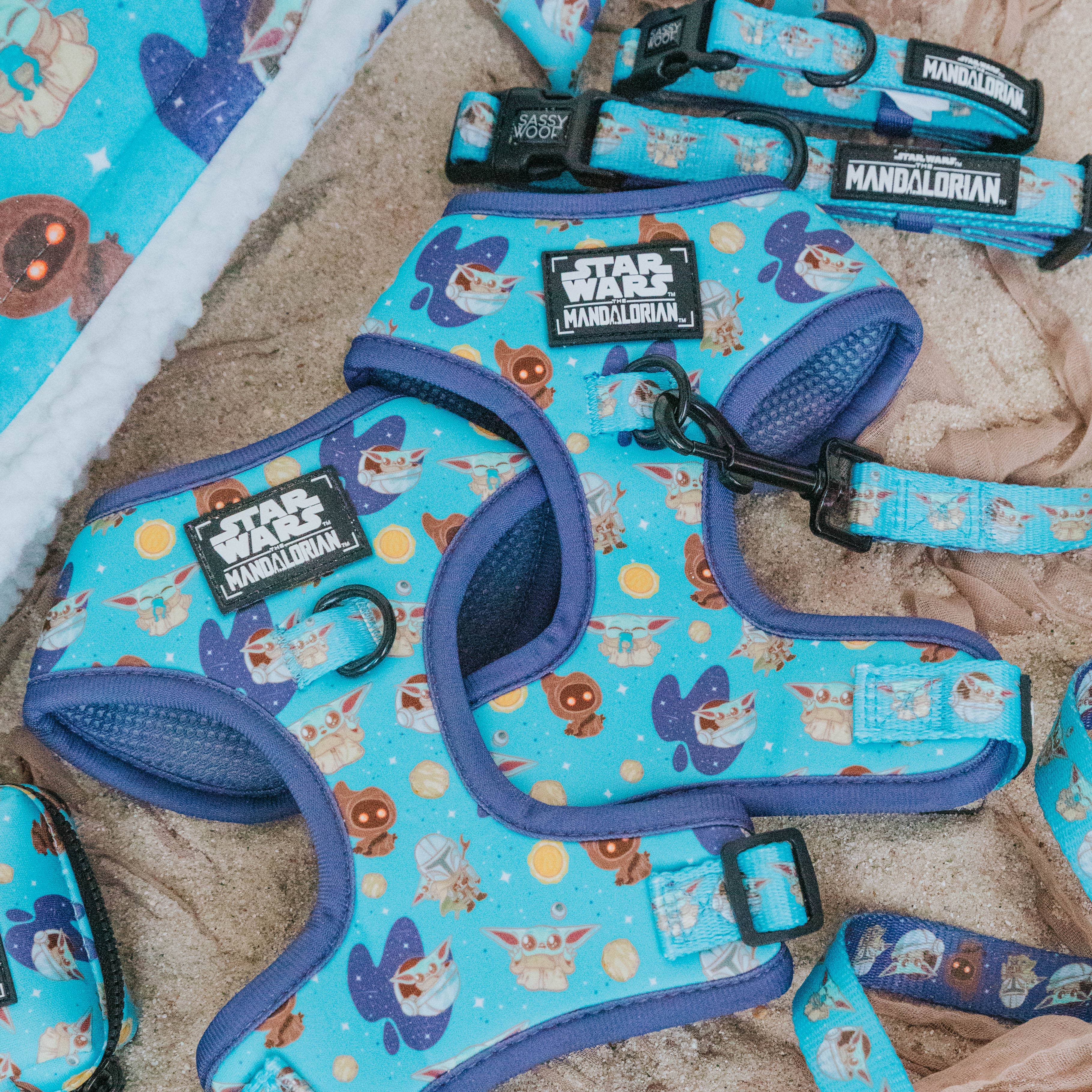 SASSY WOOF - Dog Adjustable Harness - STAR WARS™ The Mandalorian™: XLarge