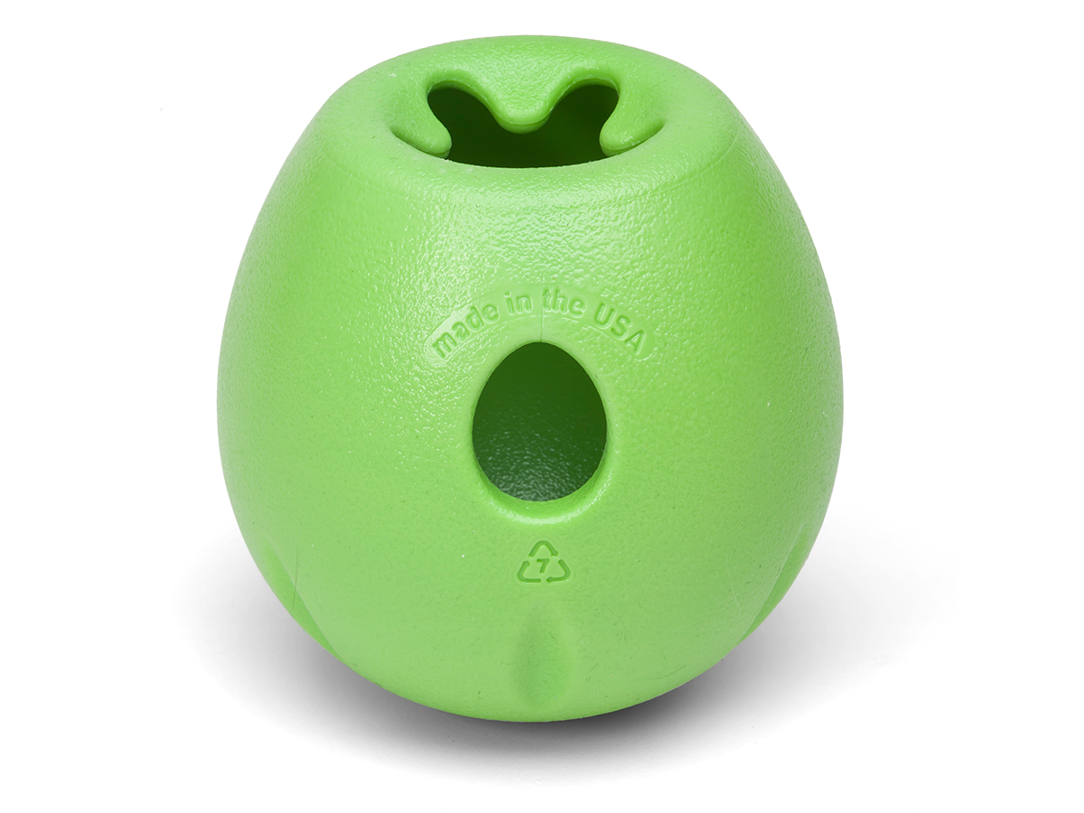 West Paw - Rumbl® Puzzle Treat-Dispensing Enrichment Dog Toy: L / Jungle Green