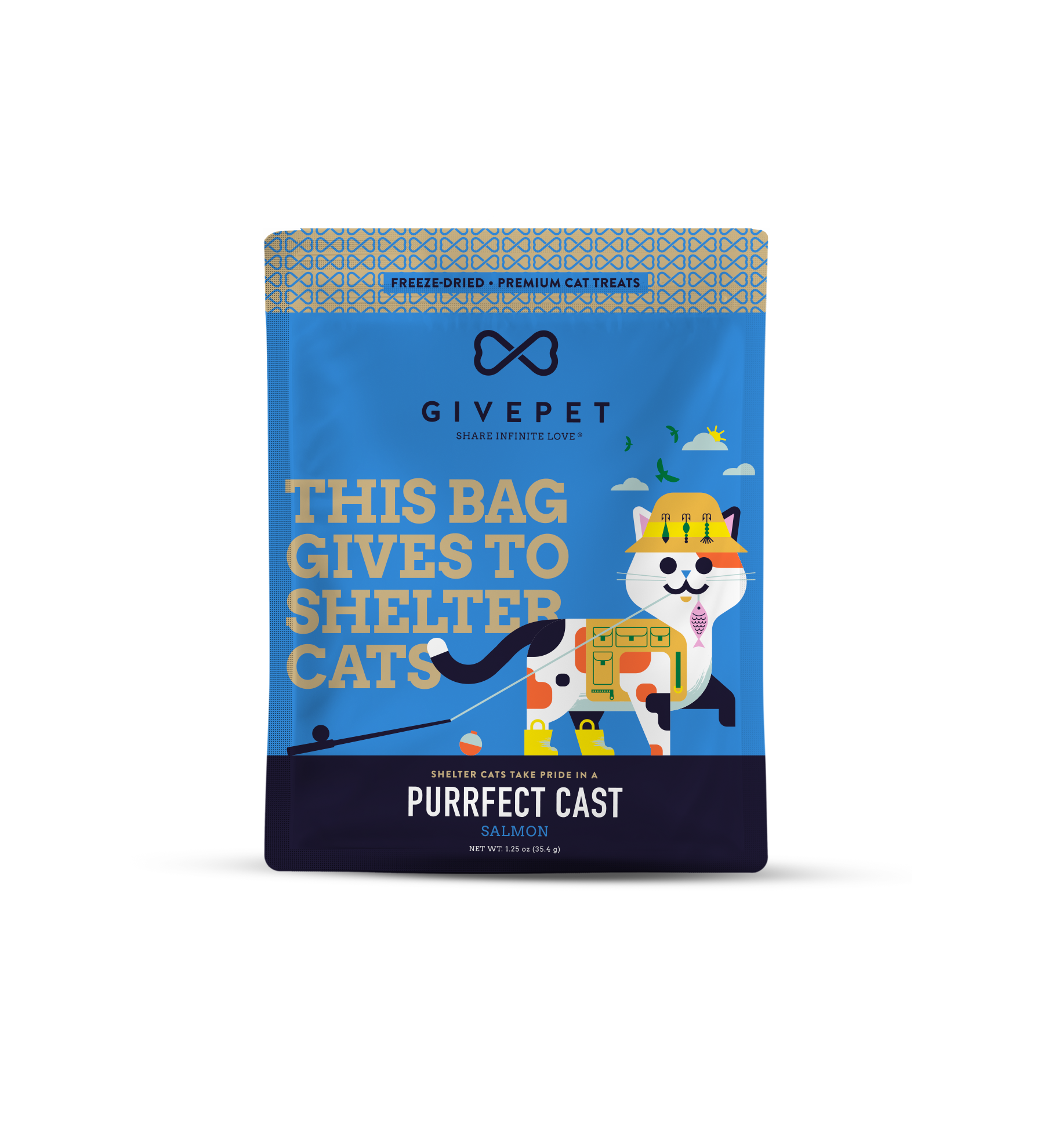 GivePet - GivePet Purrfect Cast Freeze Dried Cat Treats