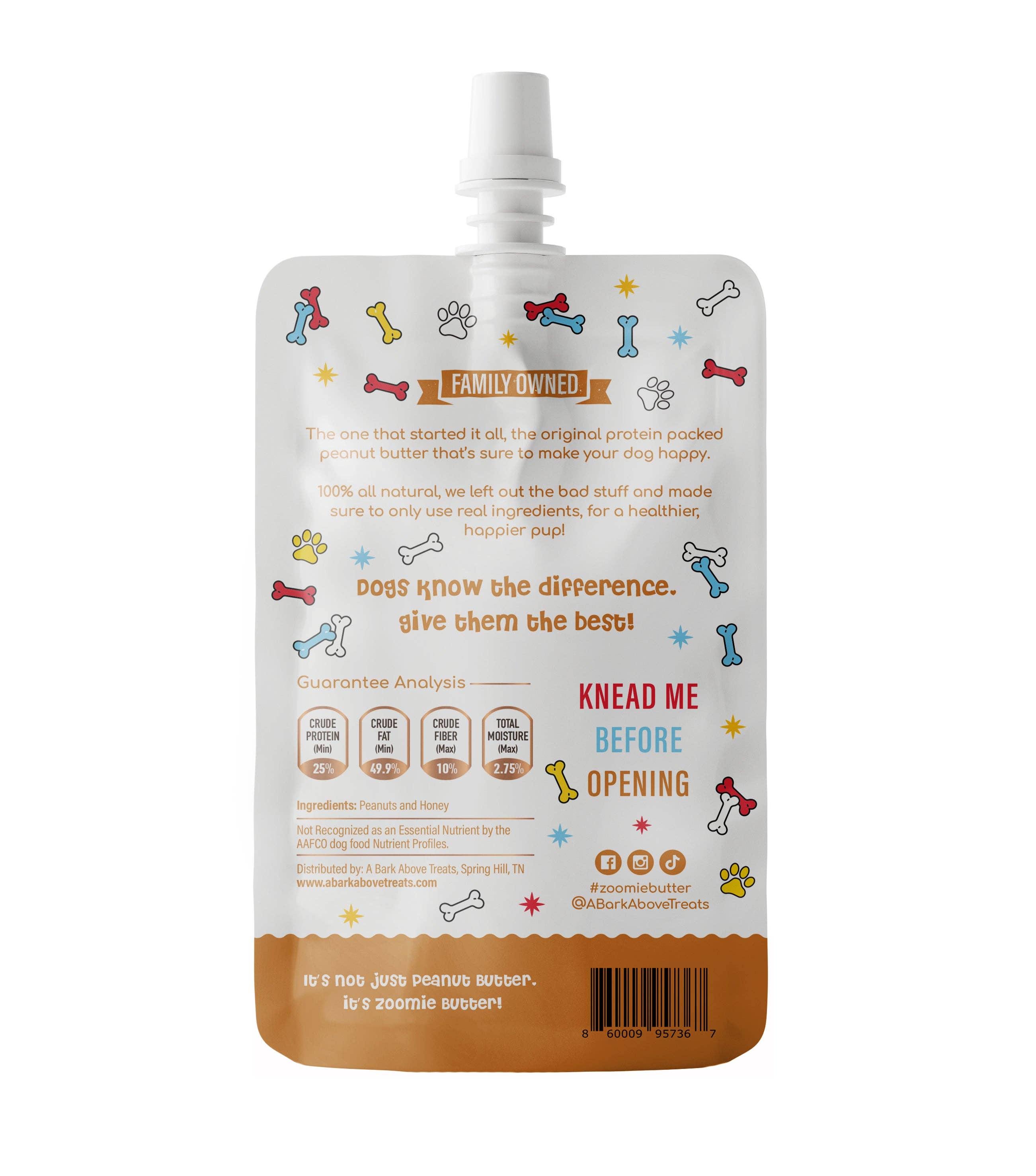 A bark above treats llc - Original Butter Squeeze Pack
