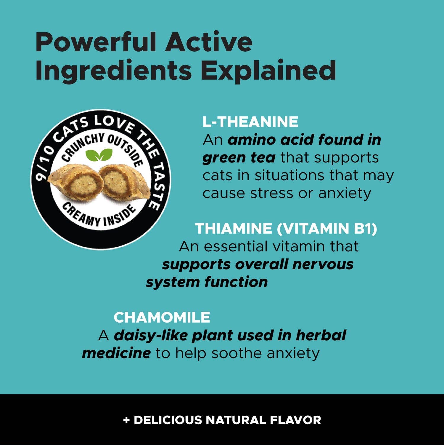 Pet Honesty - Dual Texture Calming Supplement for Cats (Chicken Flavor)