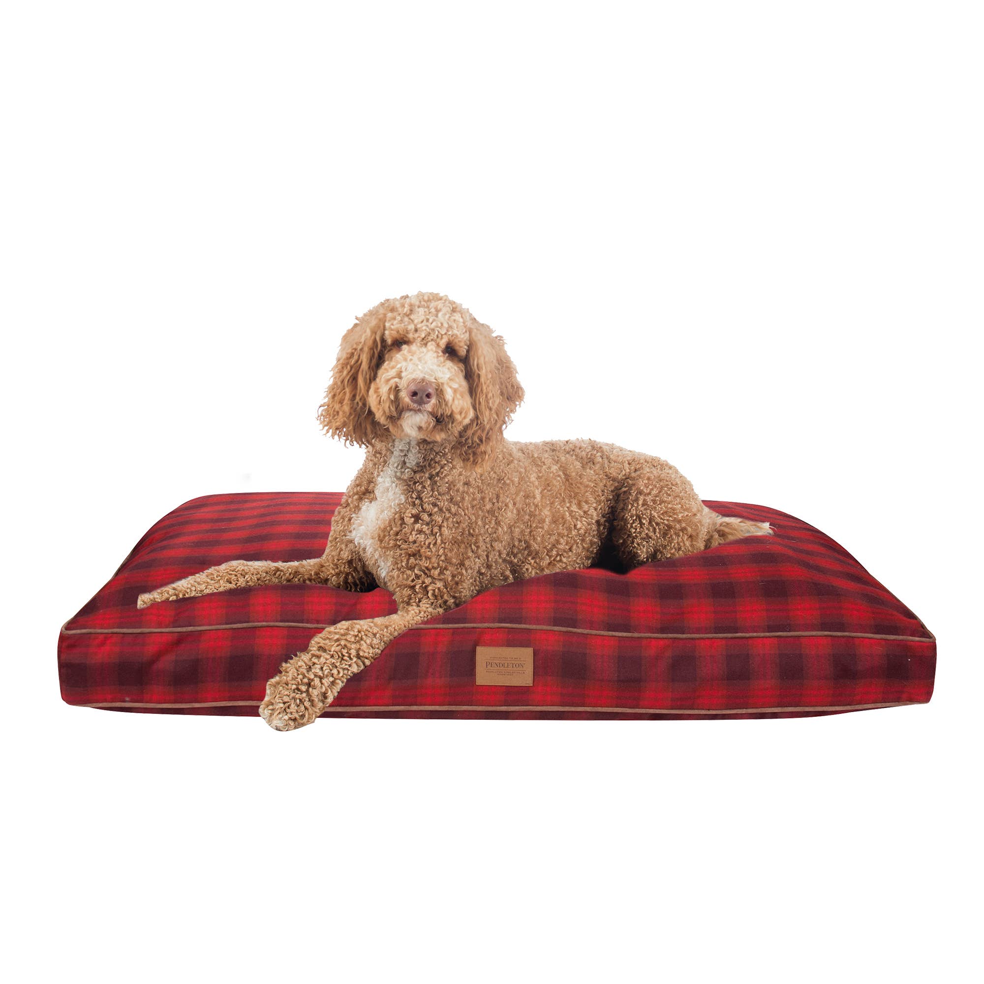 Pendleton Plaid Rectangular Pet Napper Dog Bed: M / Crescent Lake Plaid
