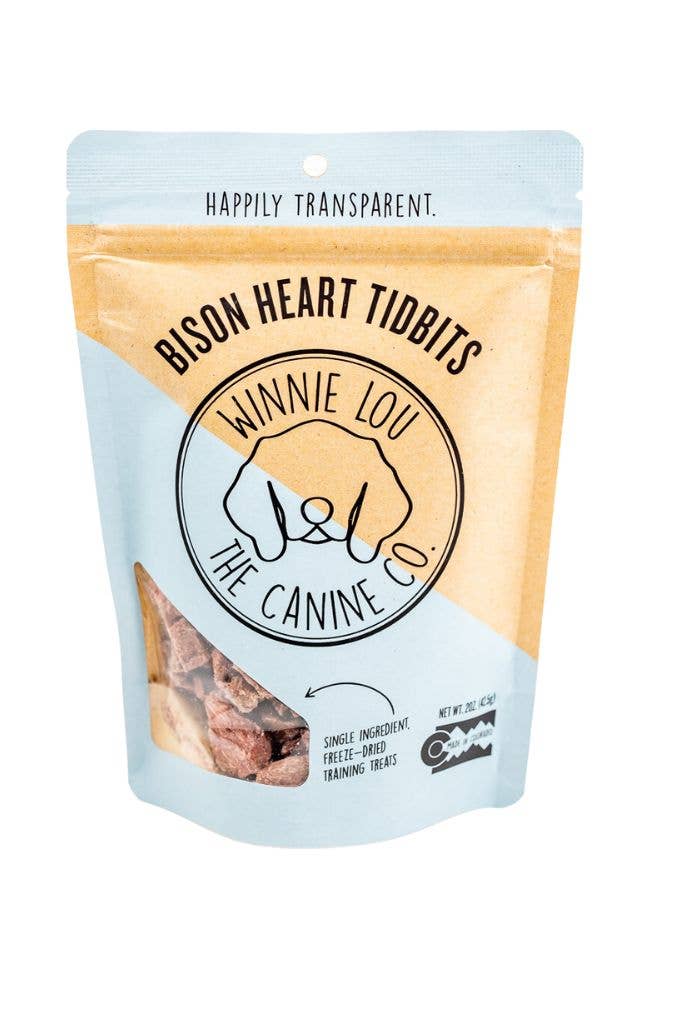 Winnie Lou - The Canine Co. - Bison Heart Tidbits