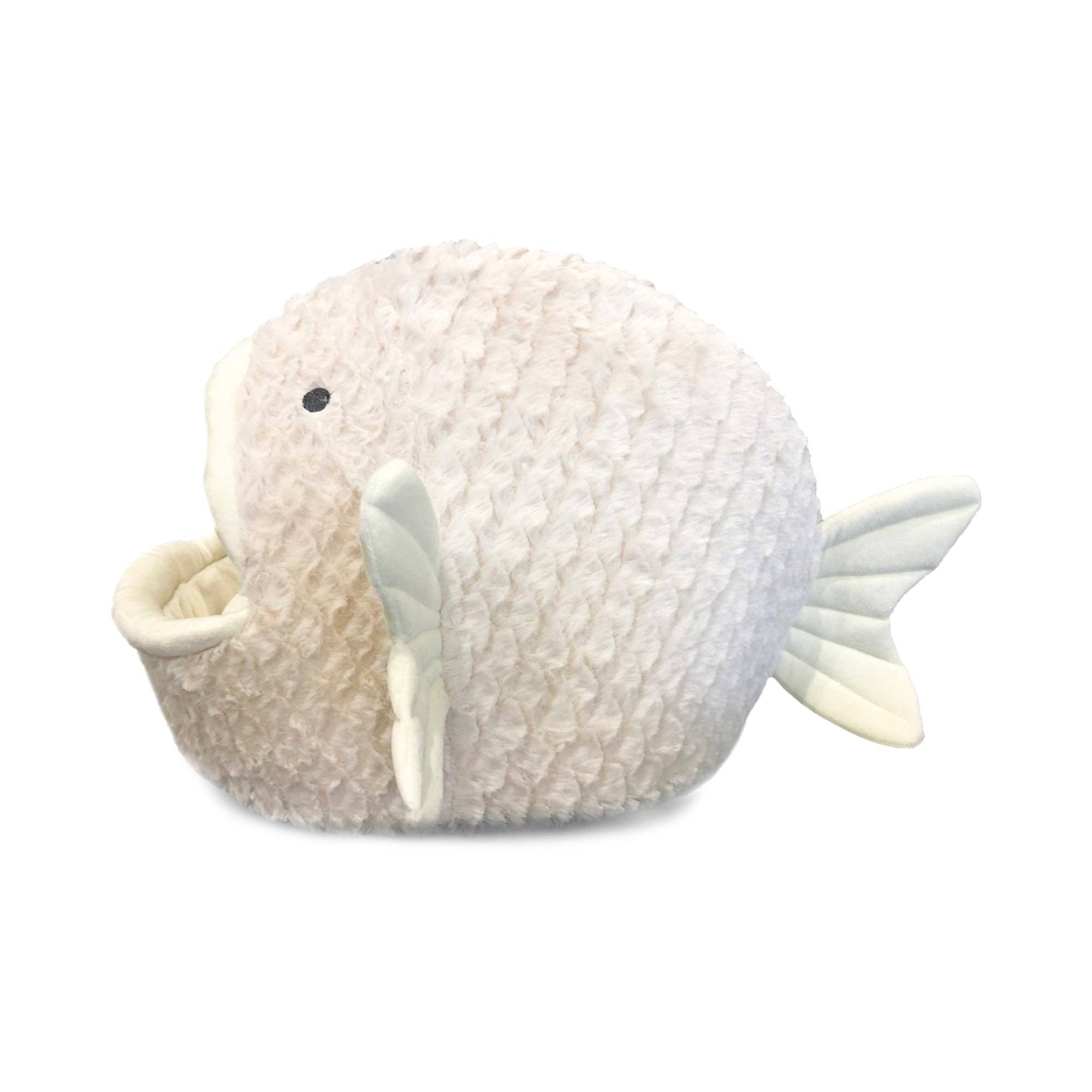 White Fish Dog Bed & Cat Hut